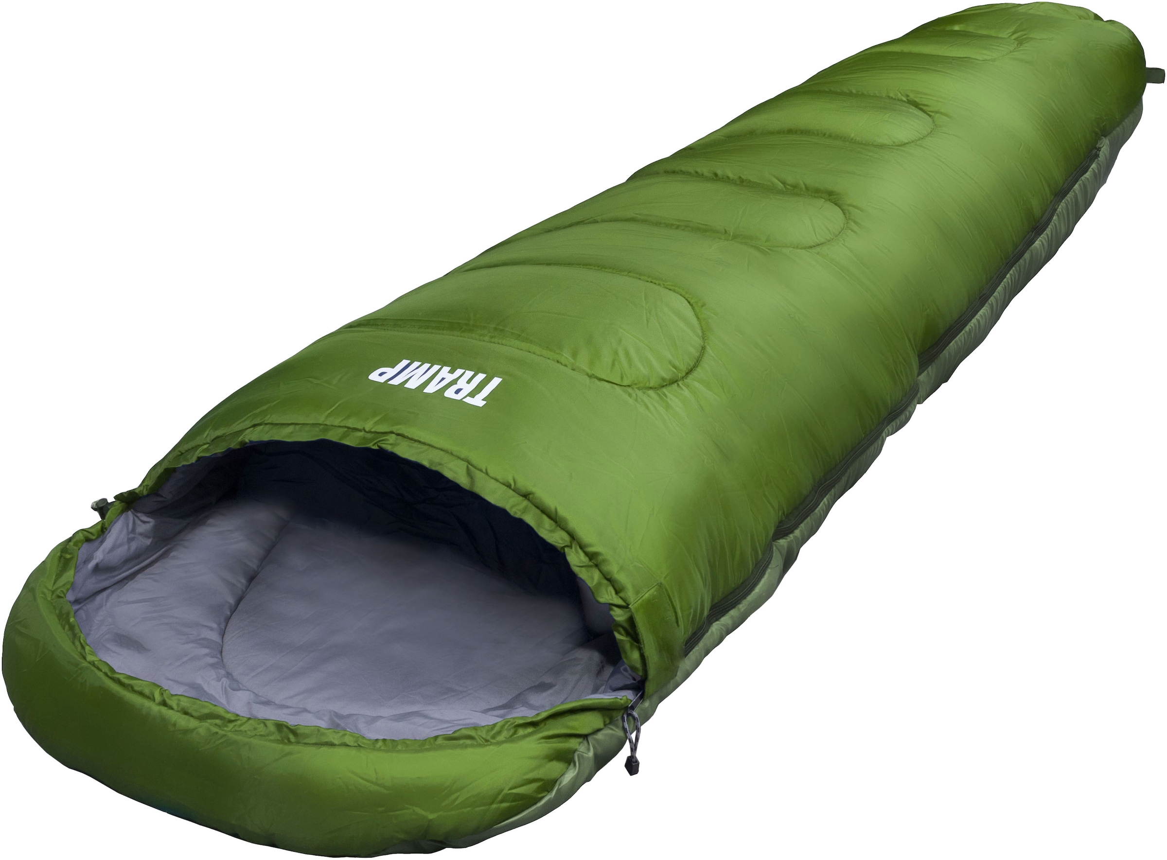 EXPLORER Mumienschlafsack »TRAMP Camping Schlafsack 230x80x55cm Outdoor«, (+9°C bis -9°C warm Frühling/Sommer/Herbst Reise Festival), kombinierbar leicht 1300g