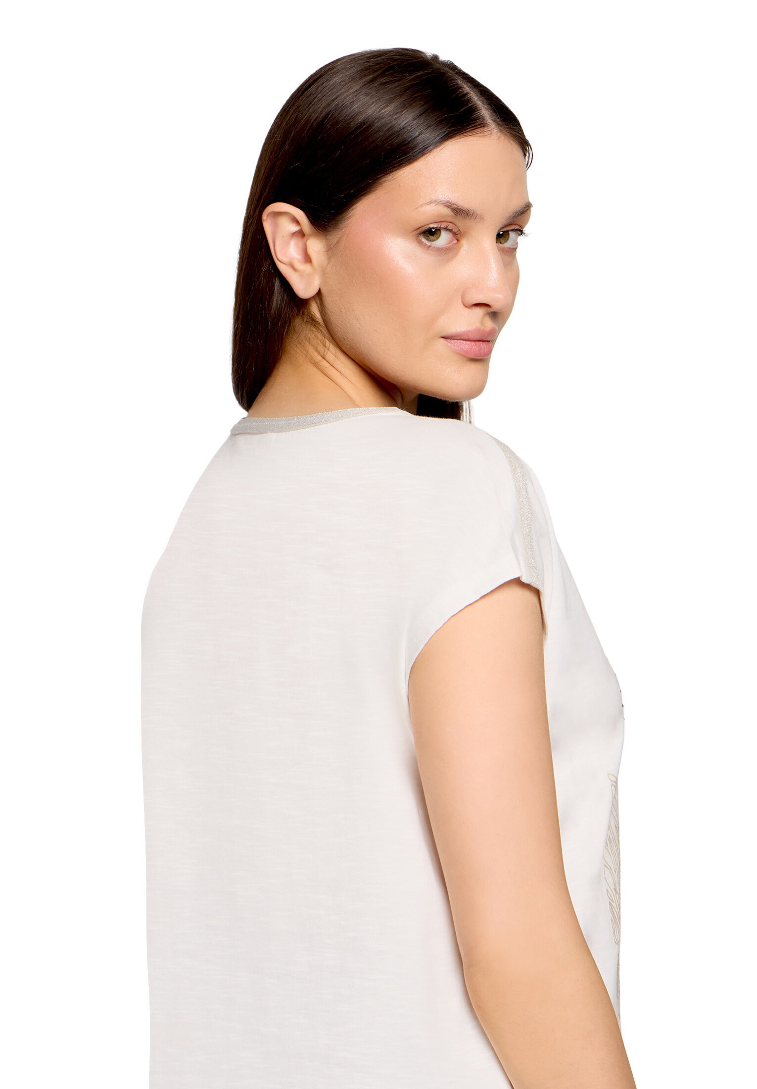 Cartoon Kurzarmshirt »Damen mit Placement« 1