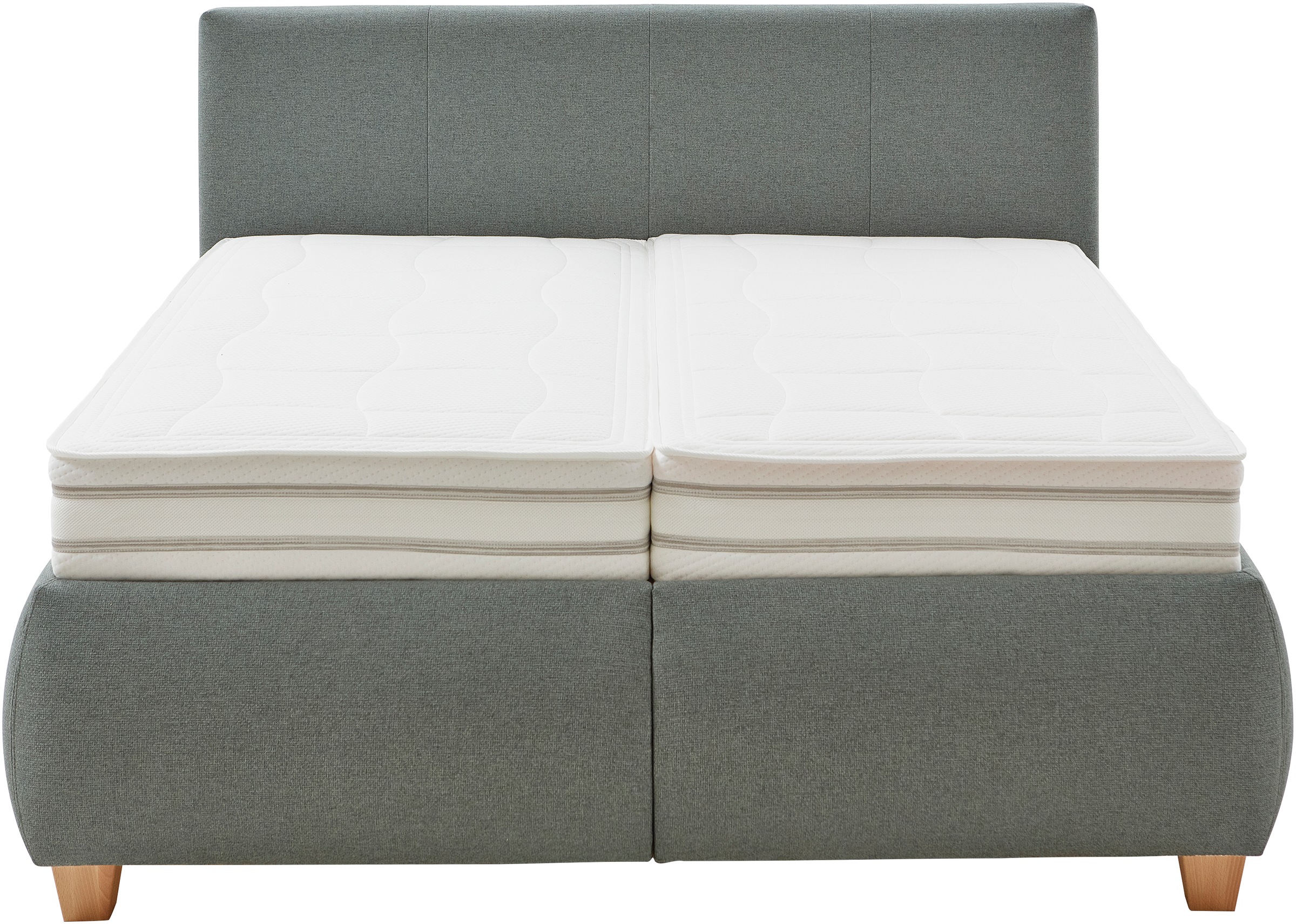 Die PlanBar Polsterbett »OC-ON20004« inkl. Matratzen u. Lattenrahmen, belastbar bis 200 Kg, 160/180x200cm