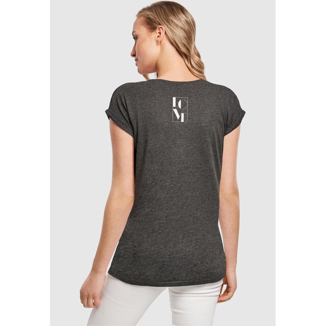 Merchcode T-Shirt »Damen Ladies Love Extended Shoulder Tee«, (1 tlg.)  bestellen | BAUR