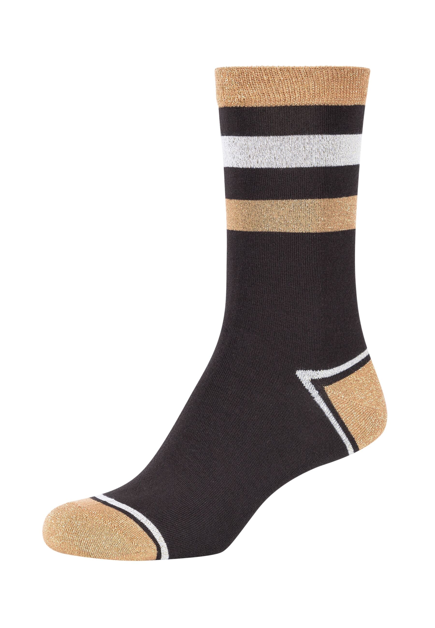 Camano Socken »Socken 4er Pack«, 4er Pack Ohne einengenden Druck für hohen Tragekomfort, Seidige Qualität mit besonders weichem Griff