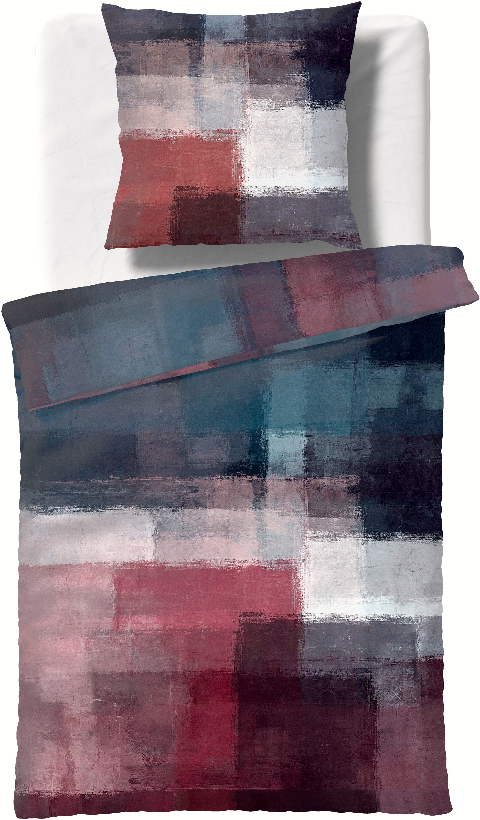 fleuresse Bettwäsche "Bed Art S" 3 Stk. tlg. Mako Satin 100% Baumwolle mit günstig online kaufen
