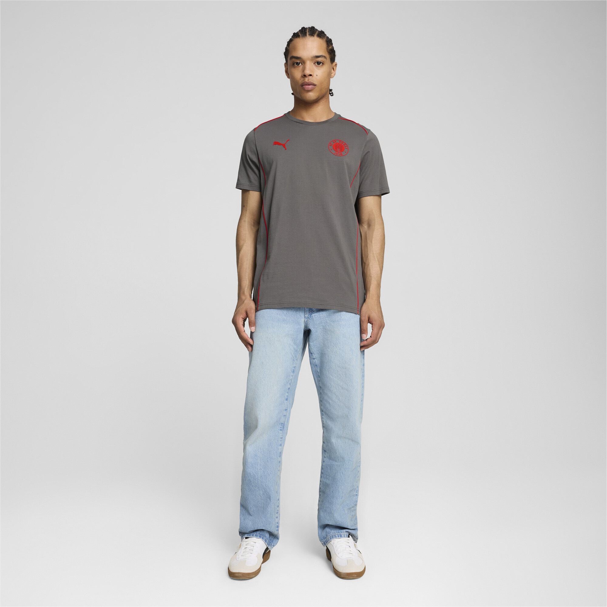 PUMA T-Shirt »FC St. Pauli Casuals T-Shirt Herren«