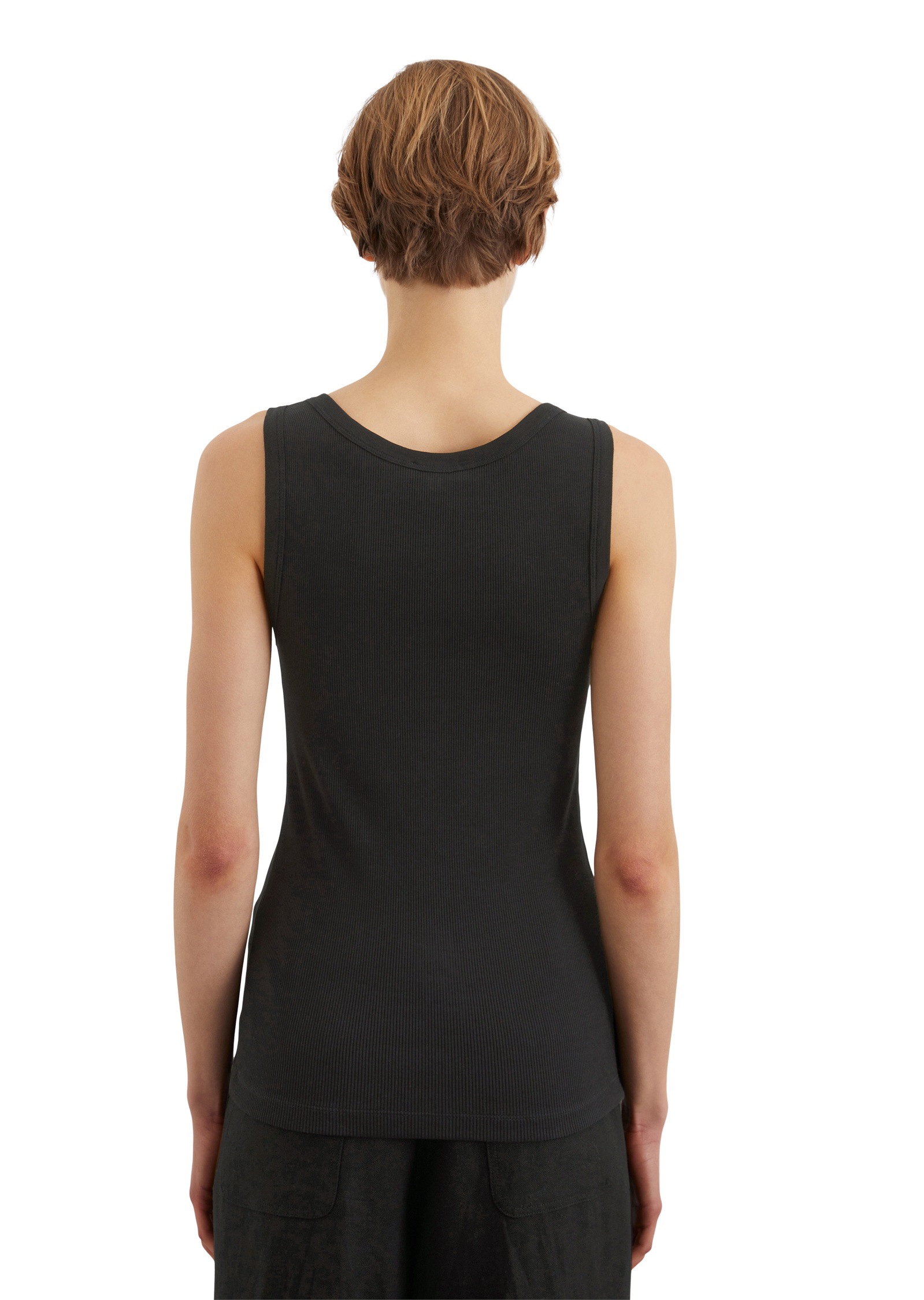 Marc O'Polo T-Shirt »aus elastischem Rippjersey«