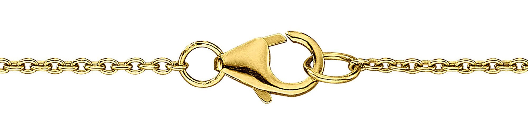 Firetti Collierkettchen »Schmuck Geschenk Gold 375 Halsschmuck Halskette Ankerkette«