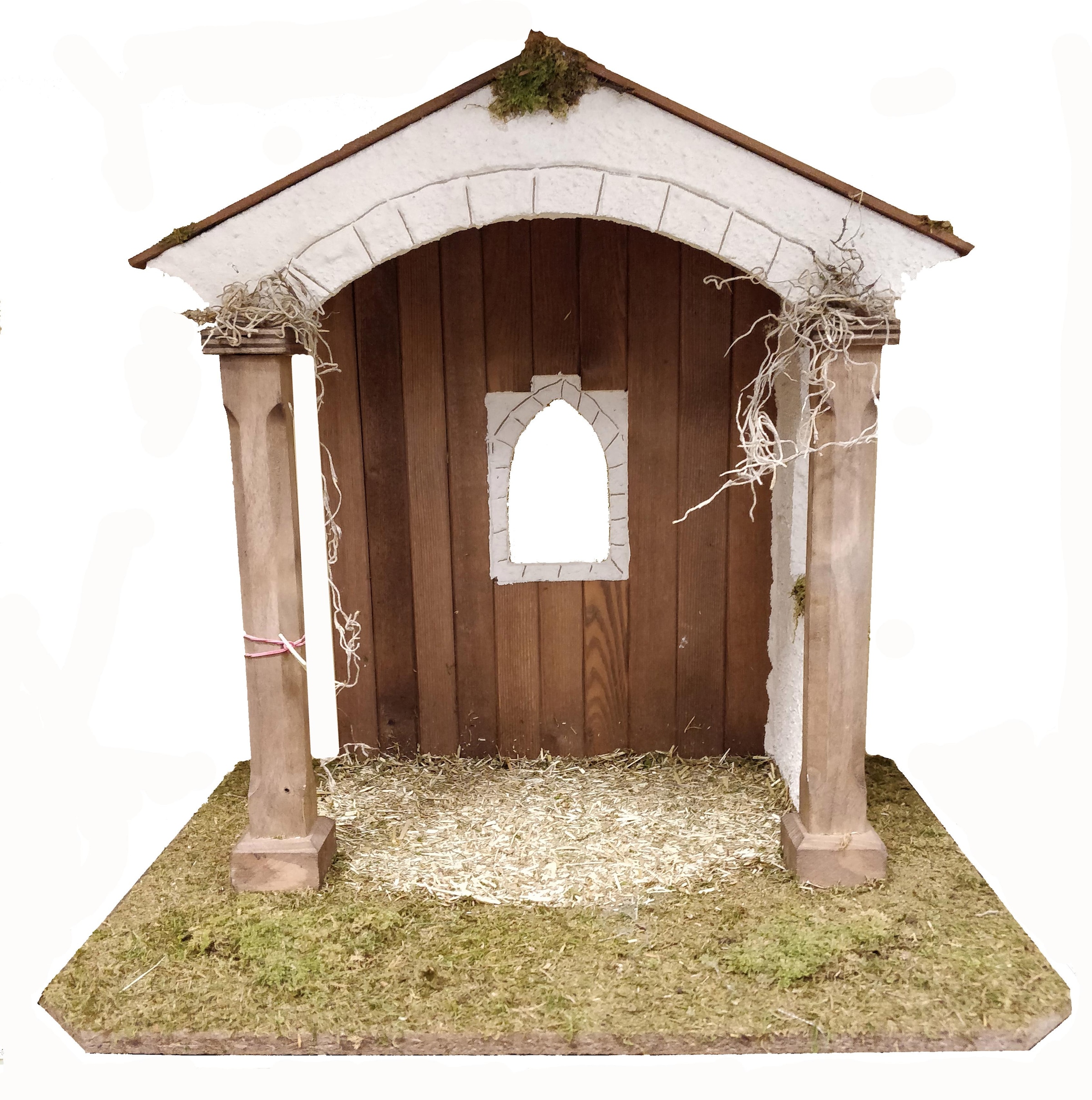 Alfred Kolbe Krippe "Krippenstall für 25 cm Figuren, Weihnachtsdeko" Echtho günstig online kaufen