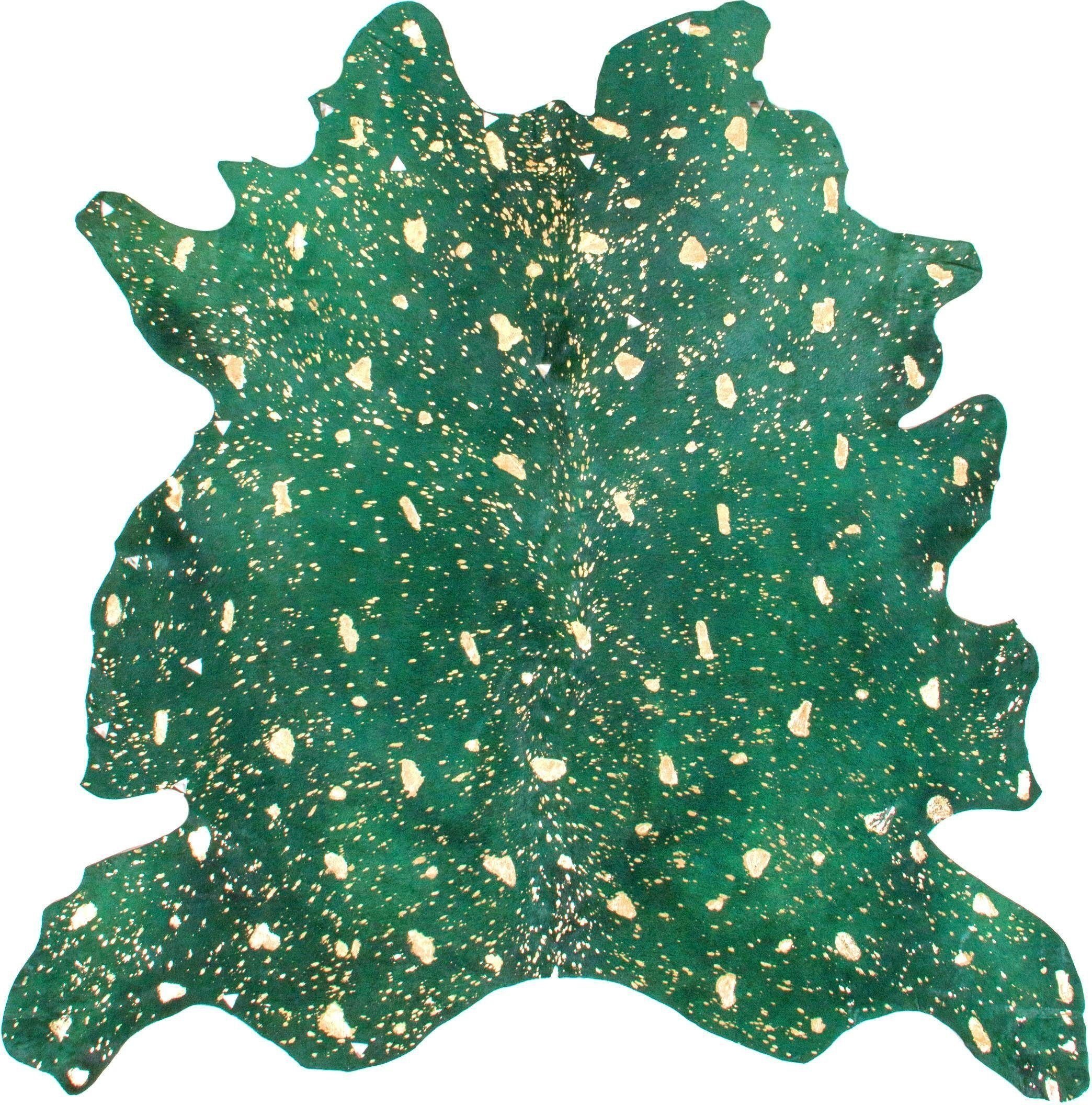 calo-deluxe Fellteppich "Toro 250" fellförmig 12 mm Höhe echtes Rinderfell, günstig online kaufen