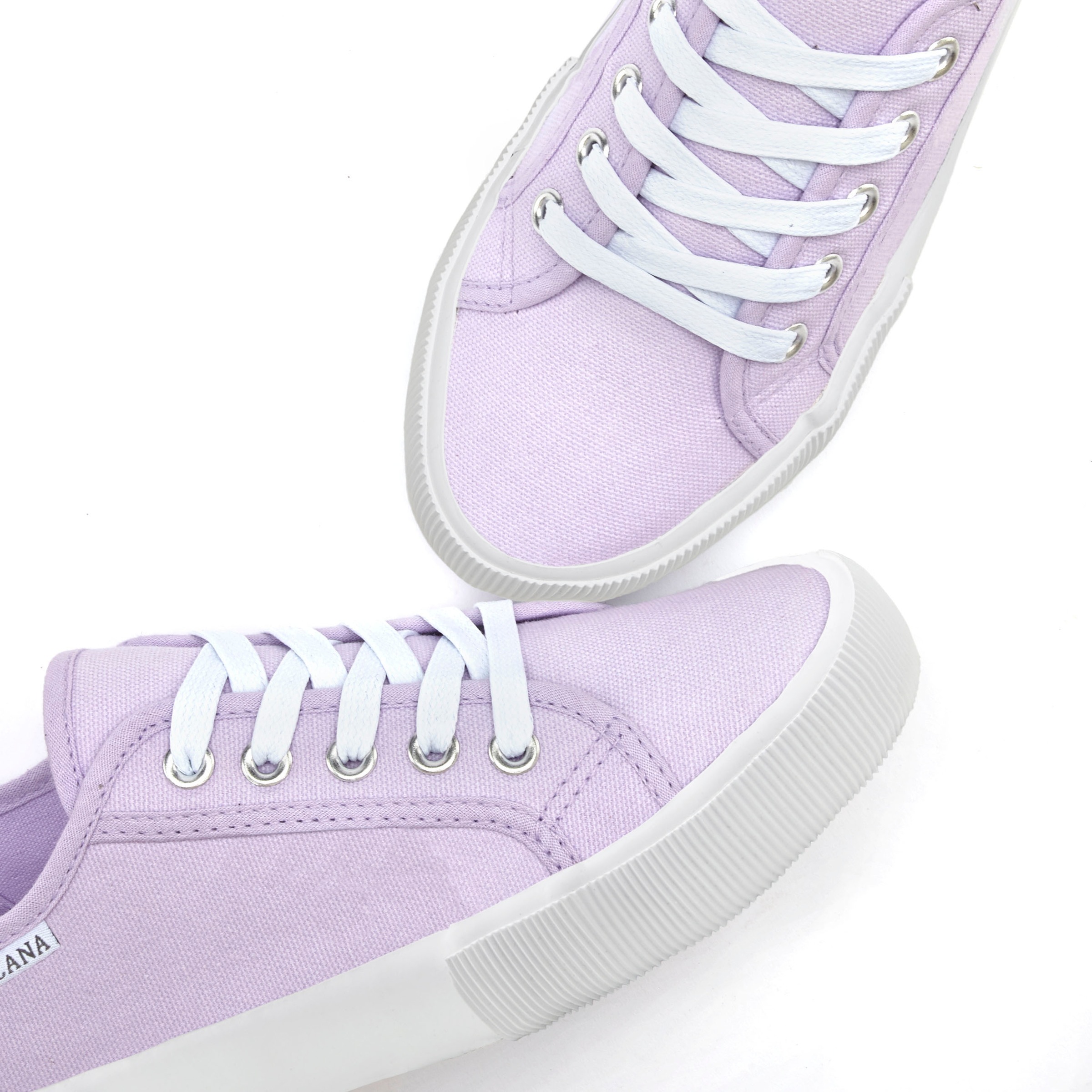 LASCANA Canvas Sneaker Light Purple 43 3