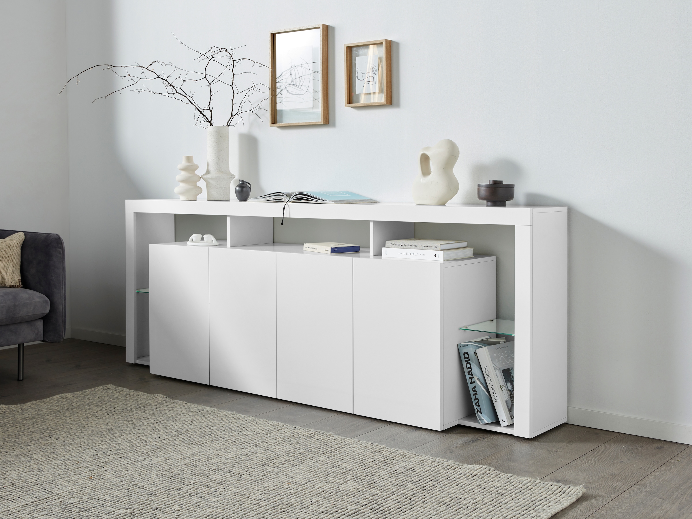 INOSIGN Sideboard »Essential«, Breite ca. 220 cm