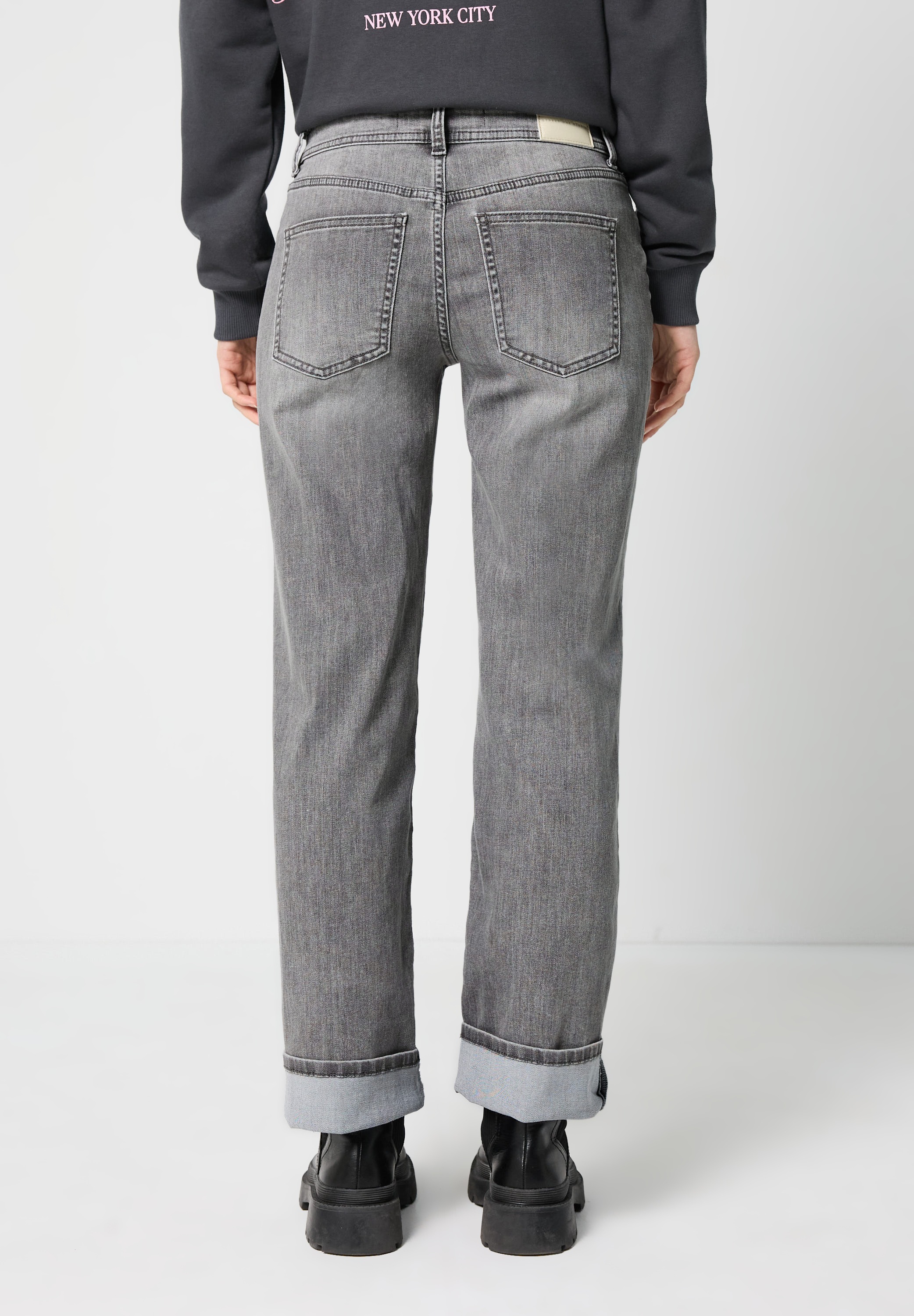 STREET ONE STUDIO Comfort-fit-Jeans aus Baumwolle mit Stretchanteil