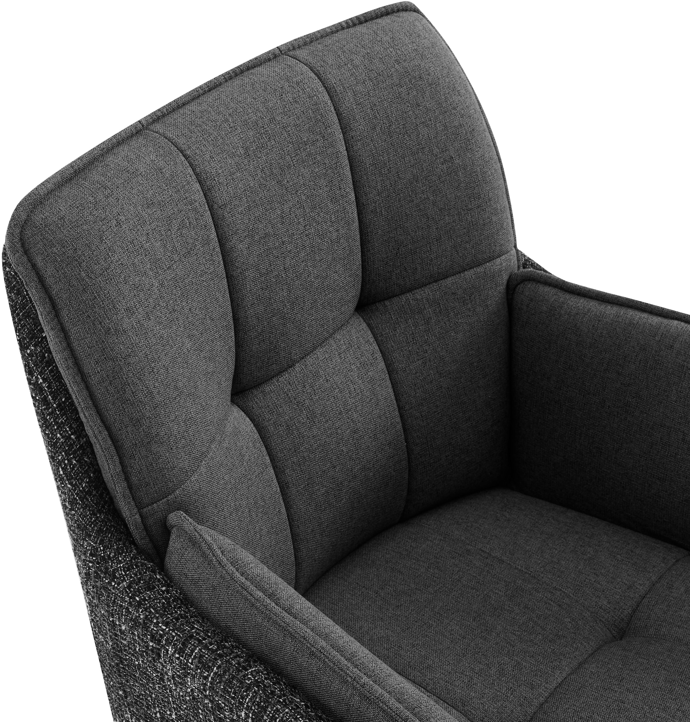 PLACES OF STYLE Esszimmerstuhl »Durham, TOPSELLER!, OTTOs Choice« () 2er-Set in modernem Design, Sitz und Rücken gepolstert