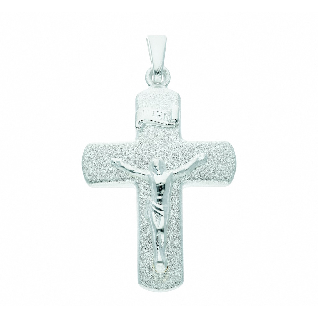Adelia´s Kette mit Anhänger »925 Silber Kreuz Anhänger Korpus« Schmuckset Set mit Halskette