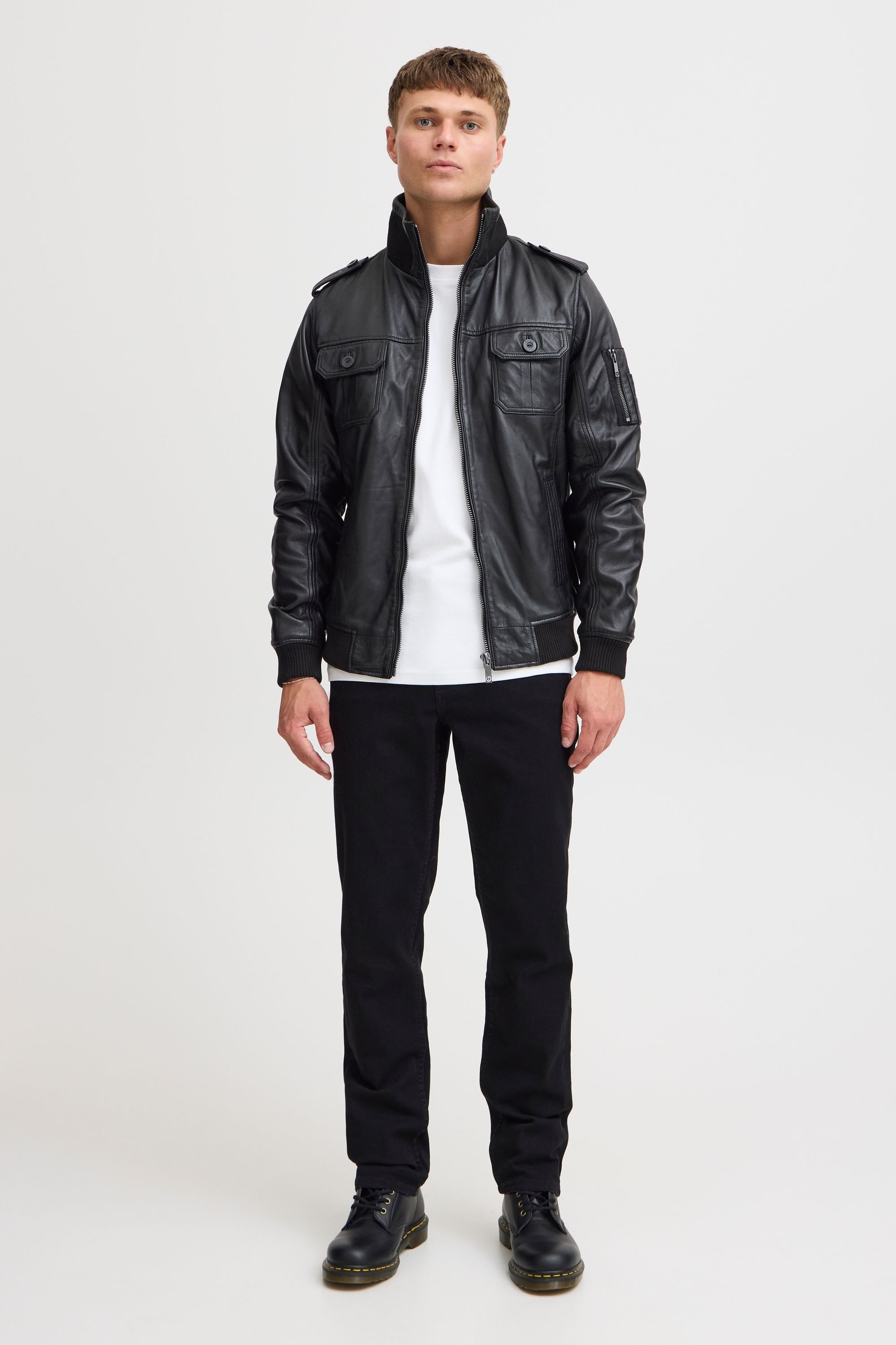 Solid Lederjacke "Lederjacke SDFamash" günstig online kaufen