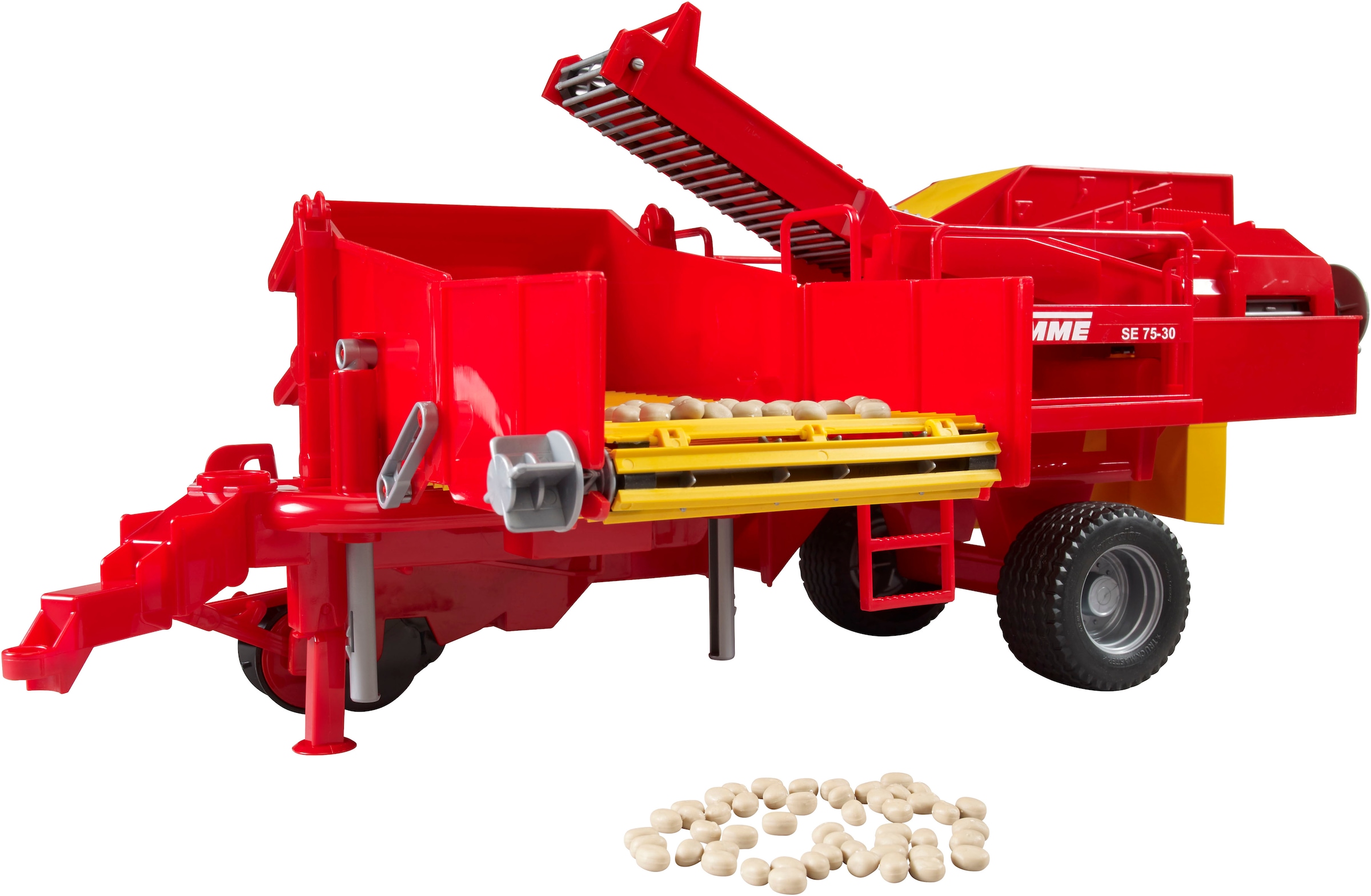 Bruder® Spielzeug-Landmaschine »Kartoffel Vollernter 49 cm Grimme SE75 (02130)«, Made in Europe