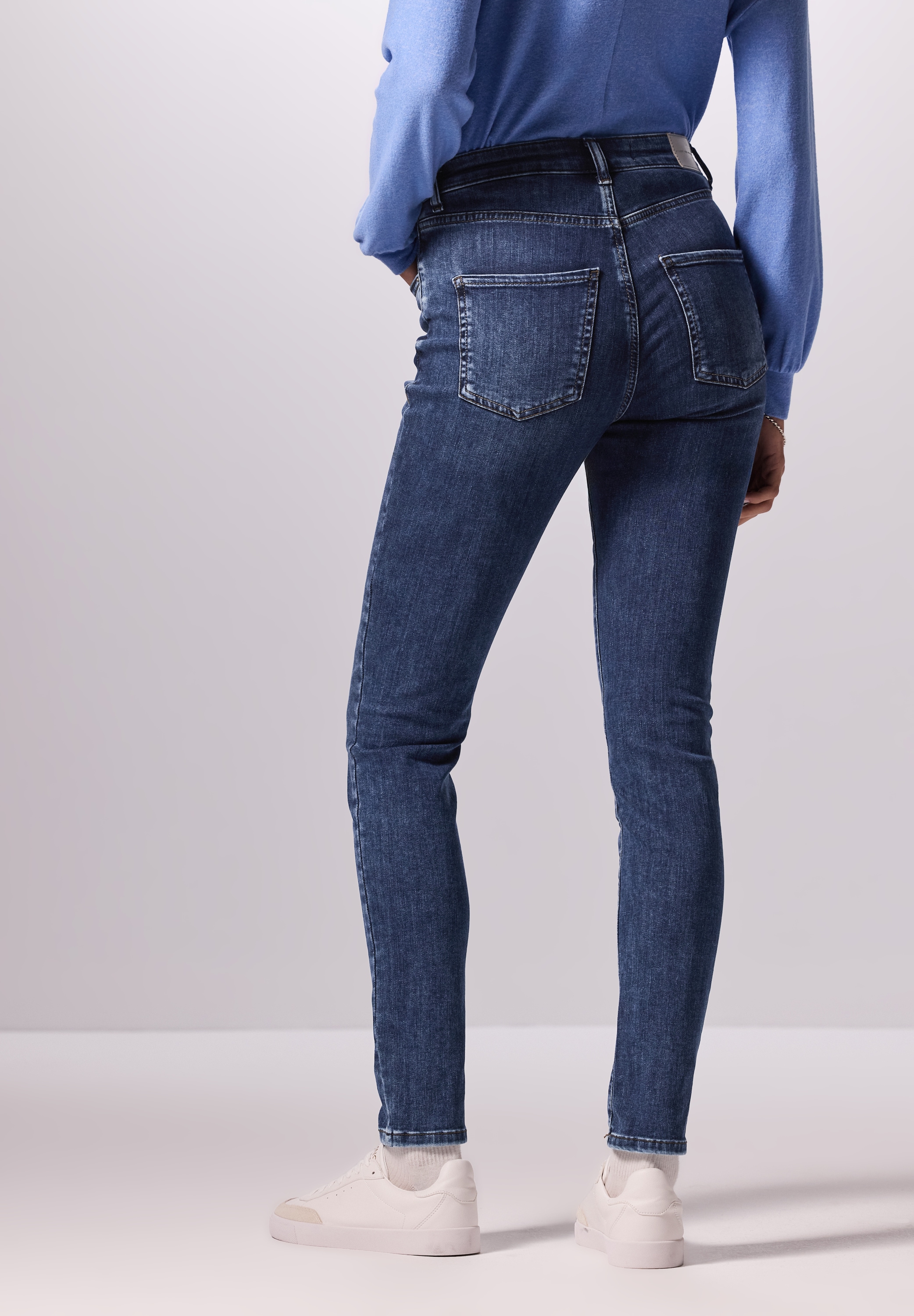 STREET ONE STUDIO Skinny-fit-Jeans, High Waist günstig online kaufen