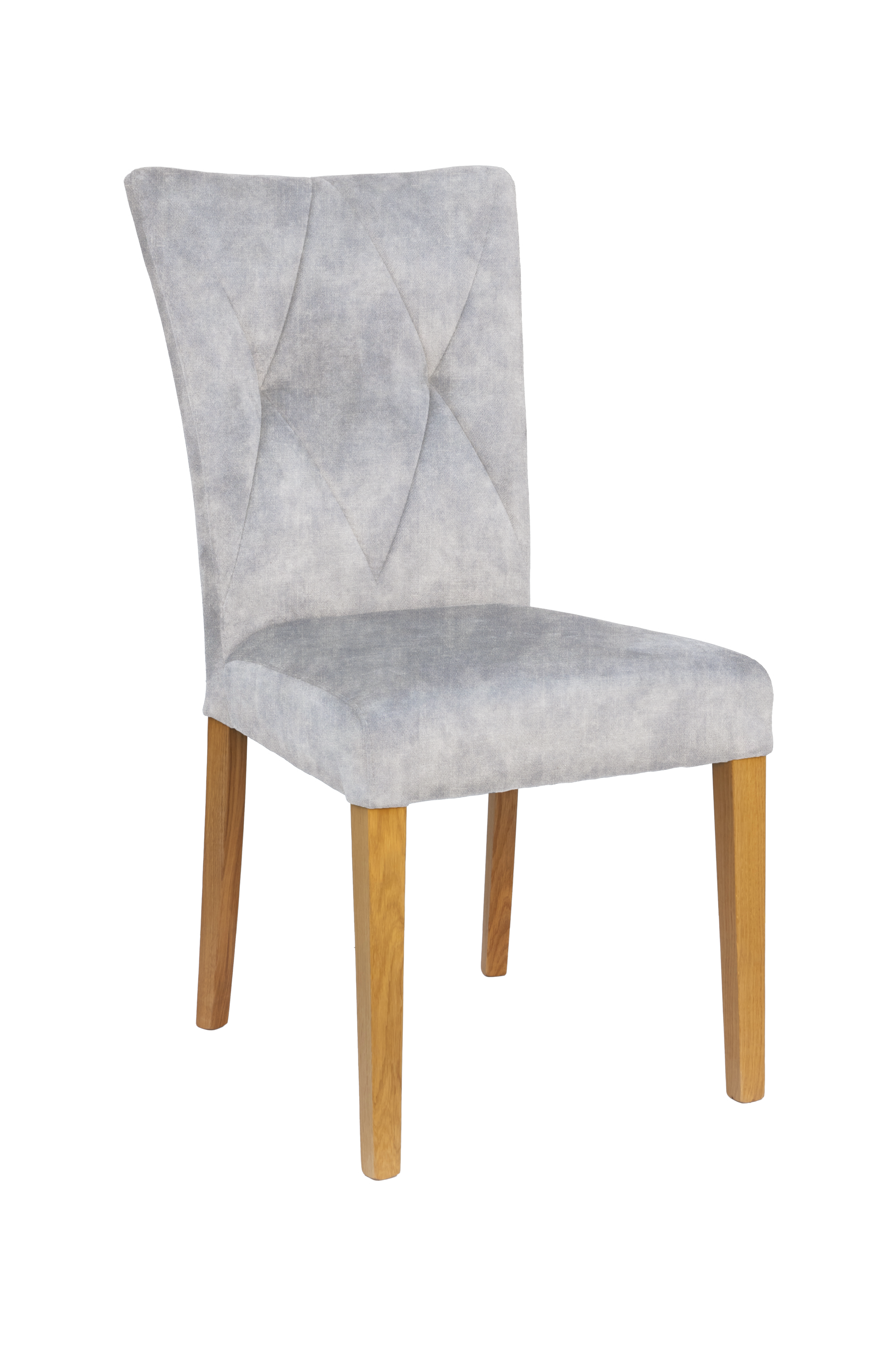 Home affaire 4-Fußstuhl "Diamond" (Set) 2 Stk. Samtvelours Sitz und Ruecken günstig online kaufen