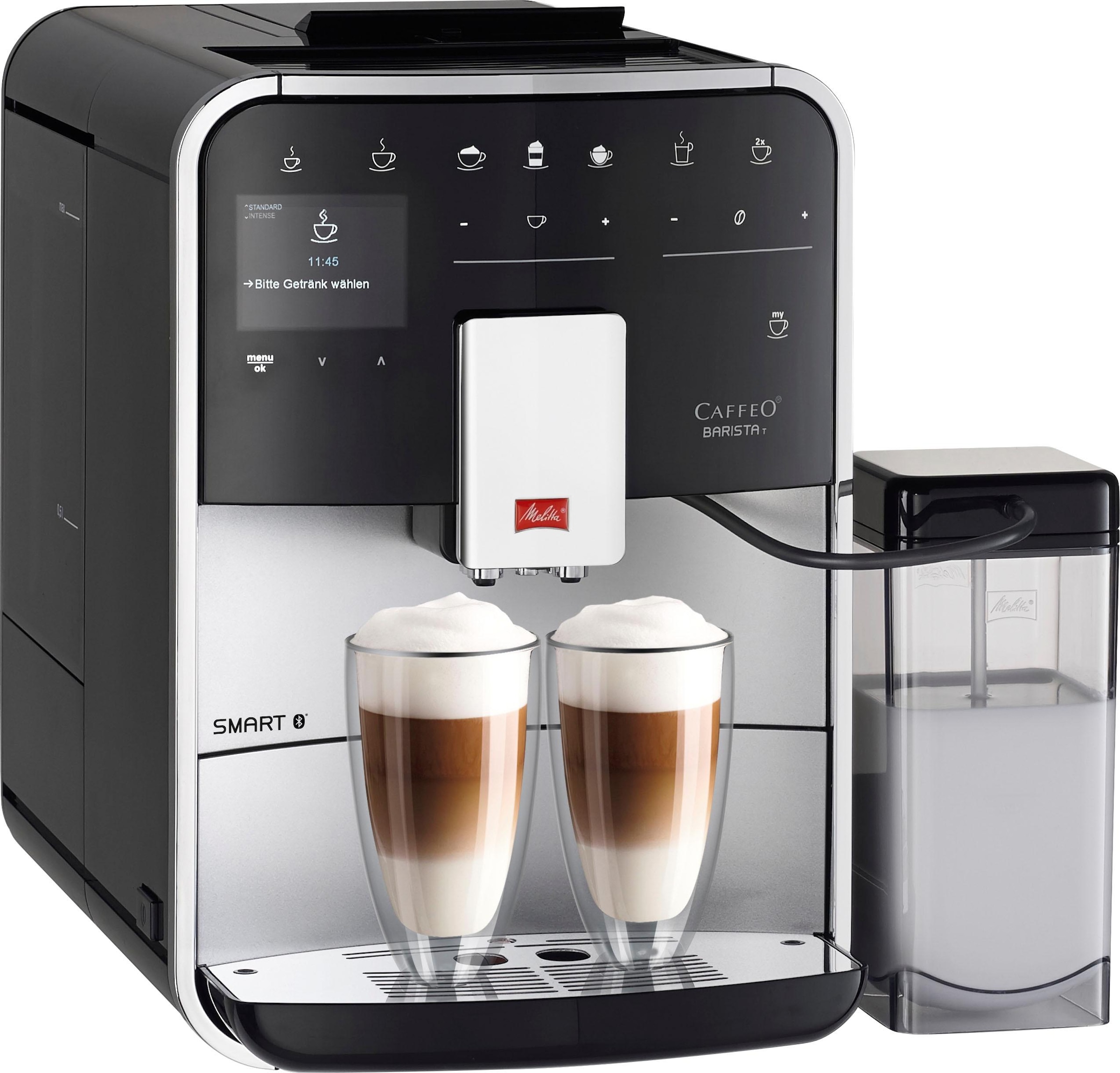 Kaffeevollautomat »Barista T Smart® F 83/0-101, silber«, 4 Benutzerprofile&18...