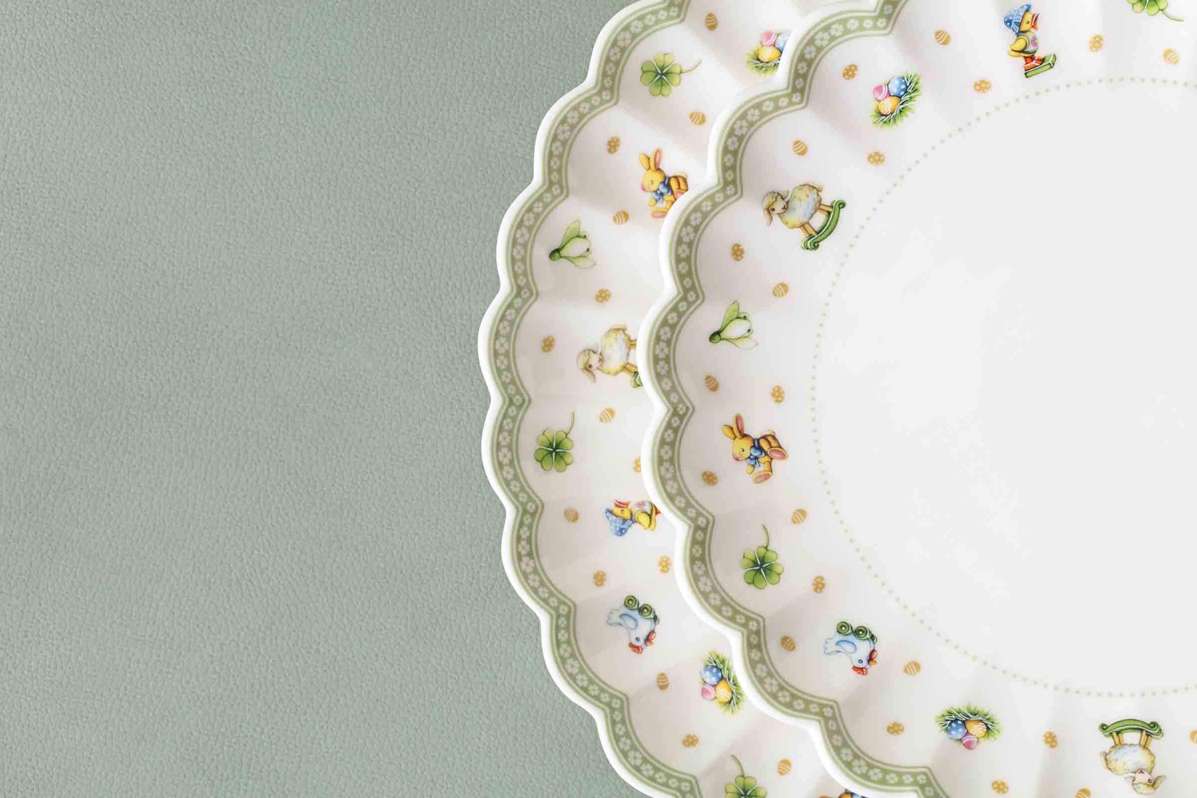 Villeroy & Boch Speiseteller »Speiseteller Easter Delight ø 26,8 cm grün« handwäsche empfohlen