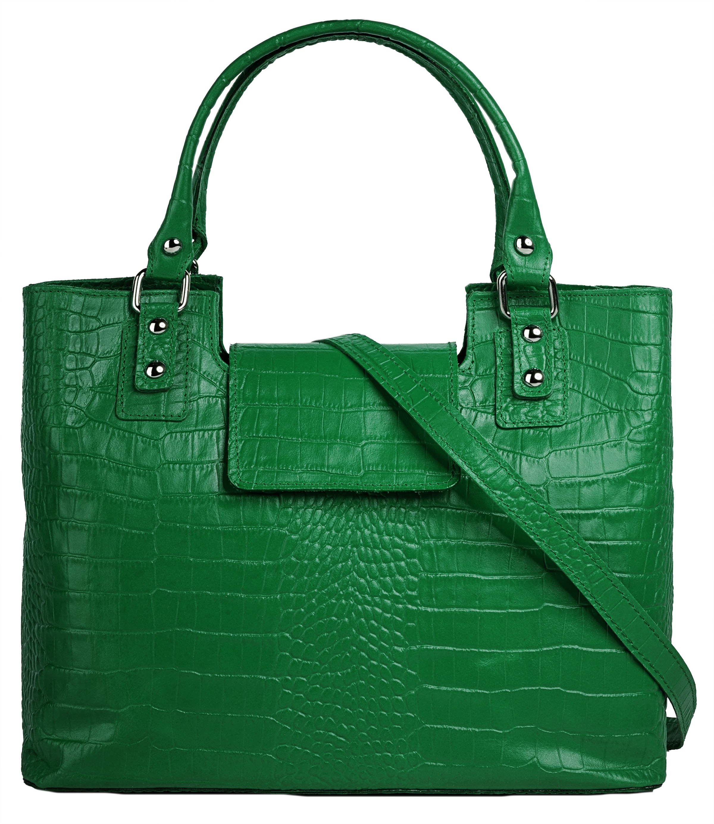 Cluty Henkeltasche echt Leder, Made in Italy