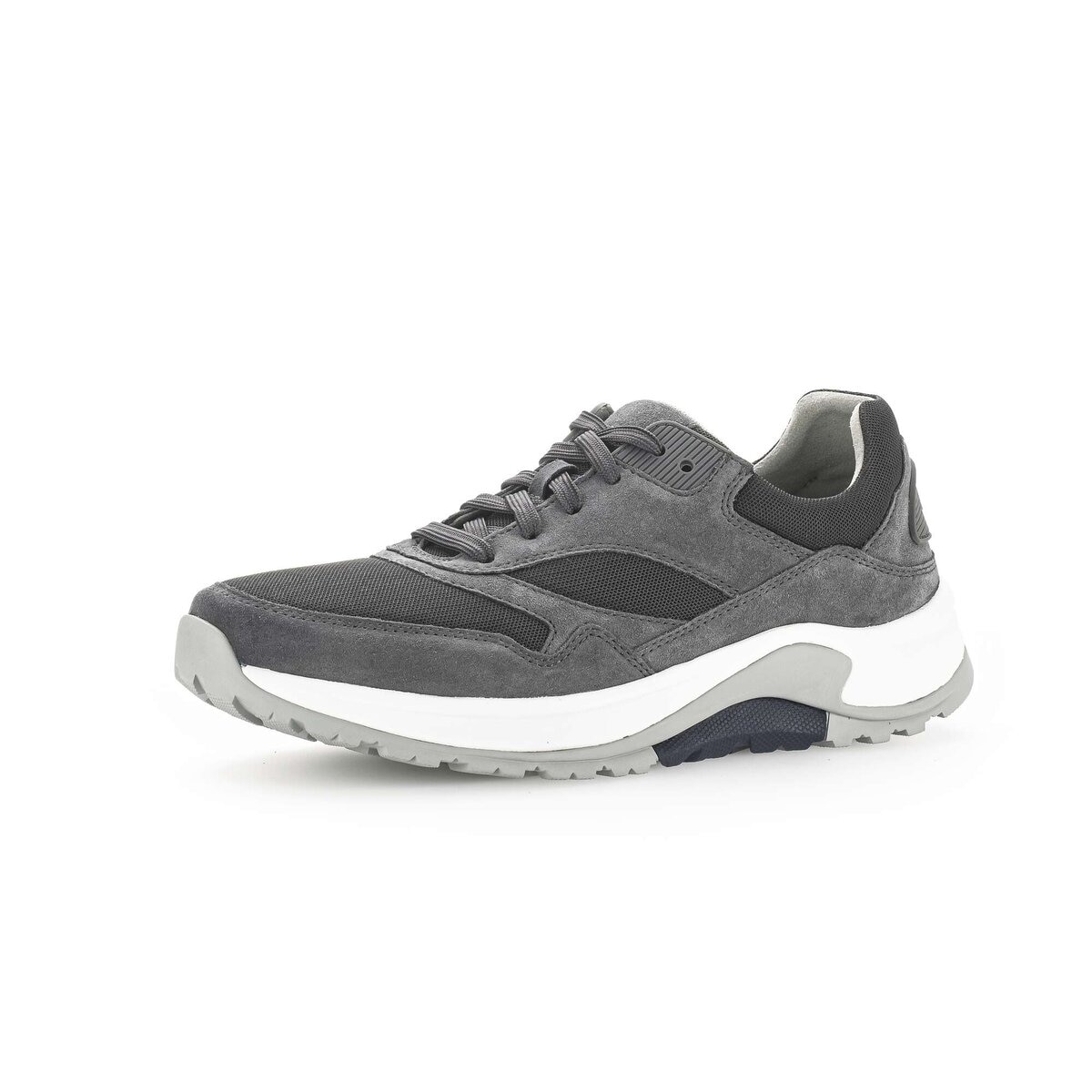 Gabor Sneaker "rollingsoft Sneaker low Materialmix Leder/Textil" günstig online kaufen