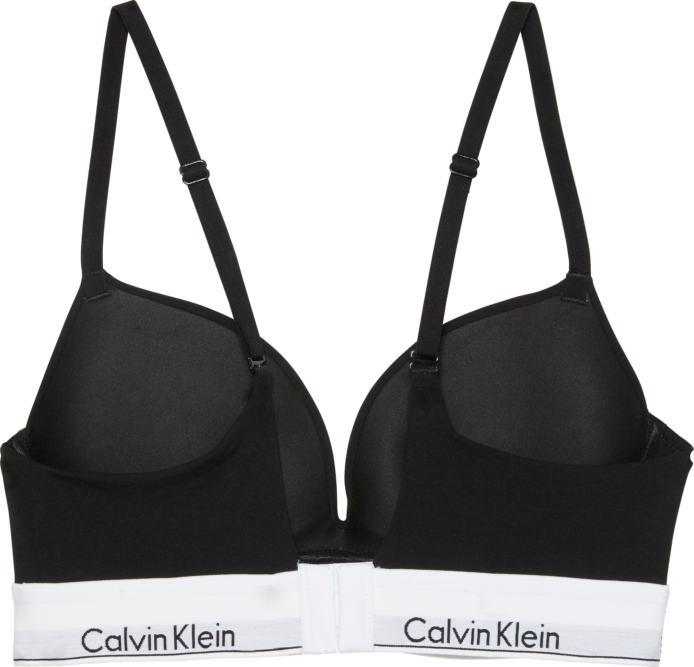 Calvin Klein Underwear Push-up-BH »PLUNGE PUSH UP«, mit Logobund
