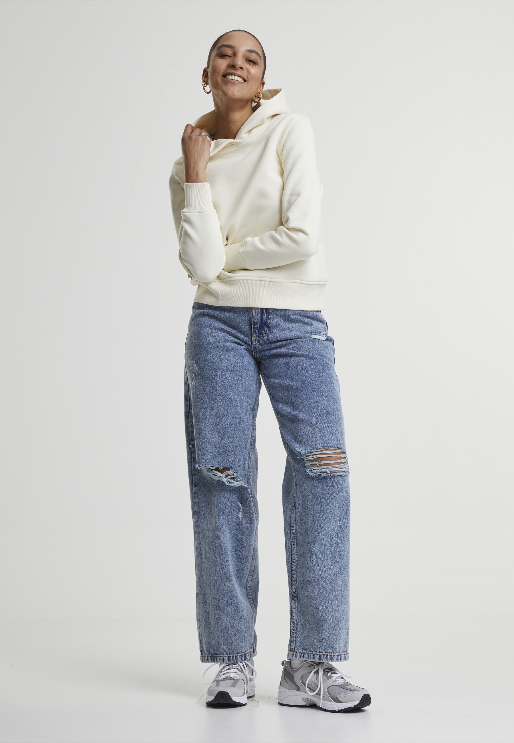 URBAN CLASSICS Kapuzenpullover »Urban Classics Ladies Regular Hoodie« 1