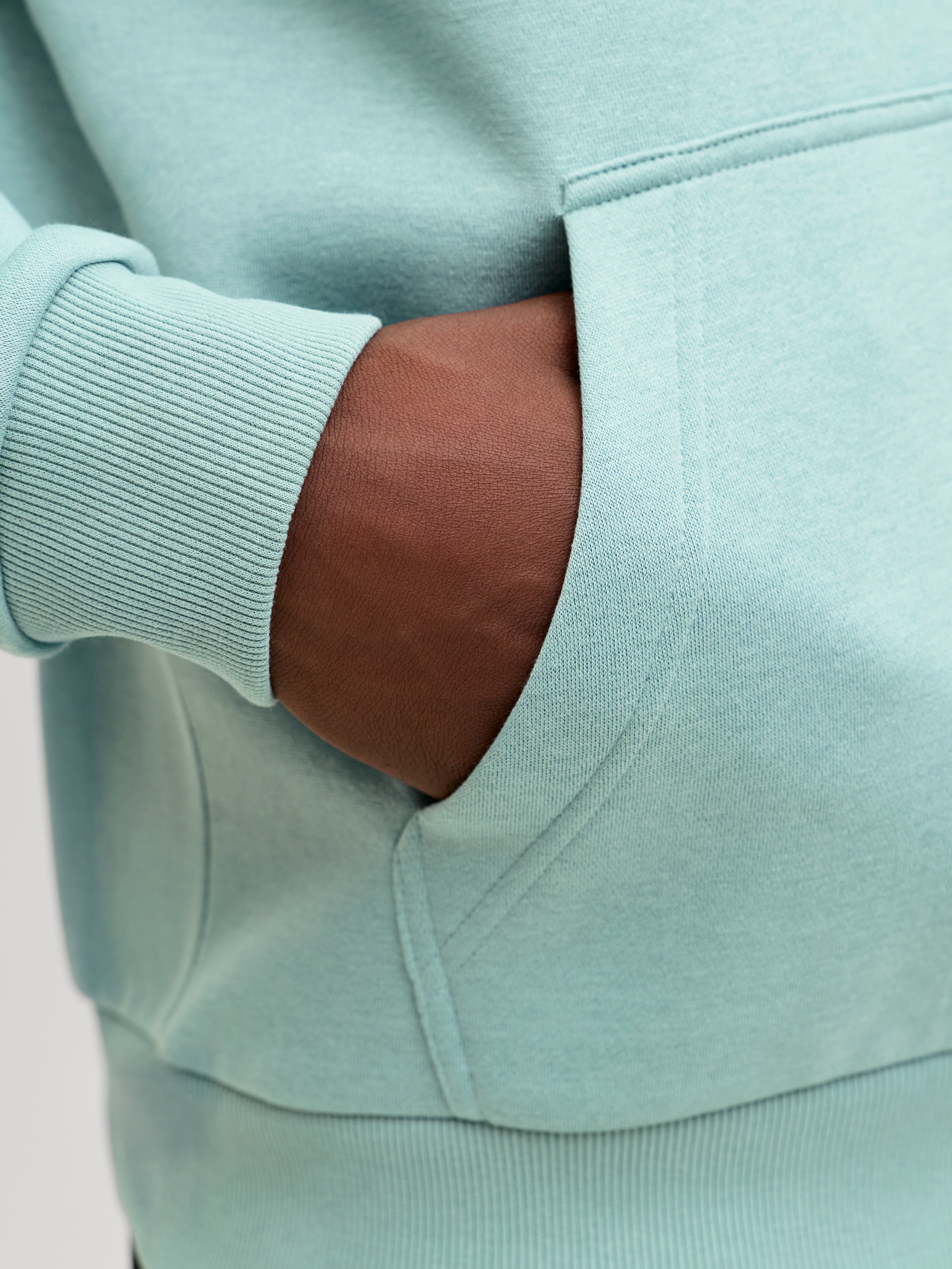 Jack & Jones Kapuzensweatshirt "JJEBRADLEY SWEAT HOOD NOOS", mit Känguru Ta günstig online kaufen