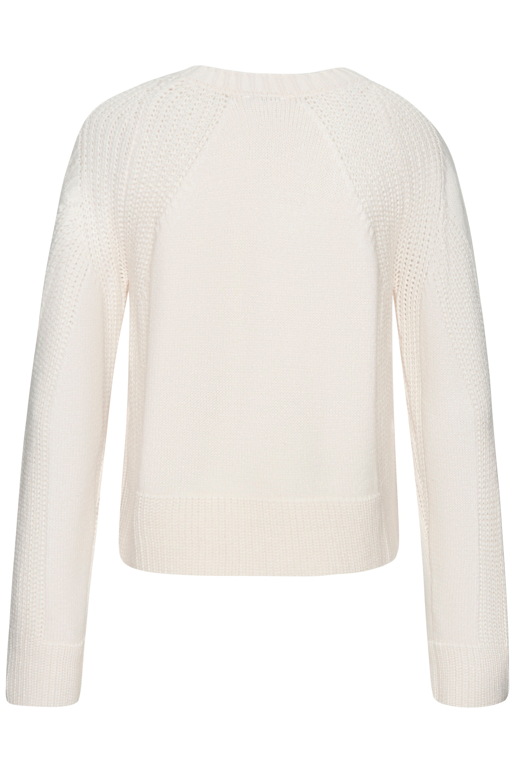 LASCANA Strickpullover, mit Grobstrick-Details, Damen Pullover mit Rundhals