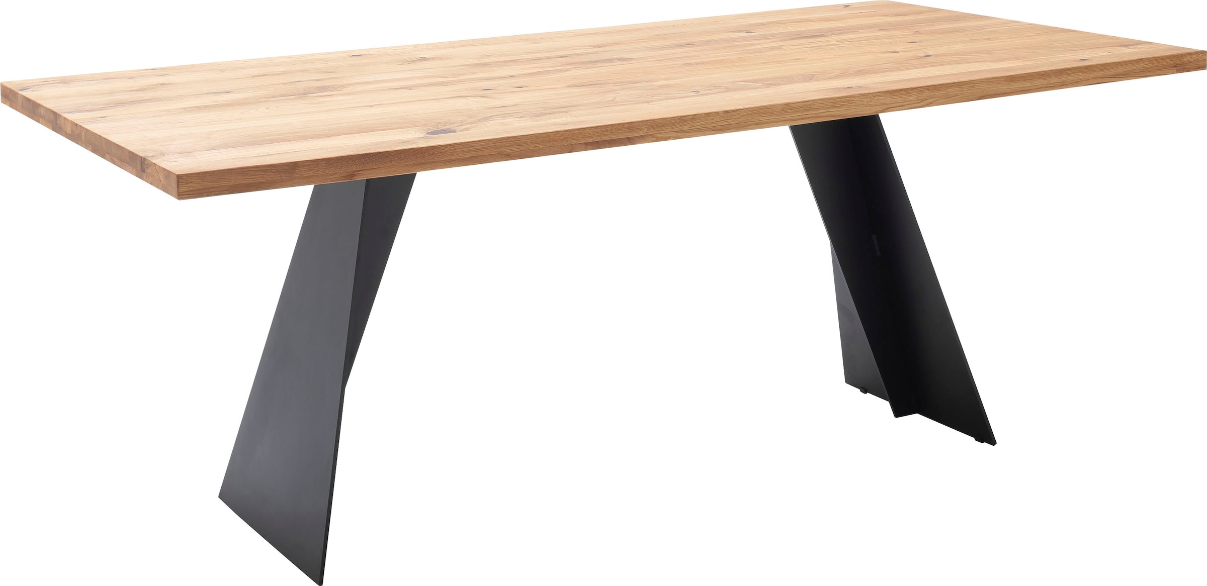 Esstisch »Goa«, Massivholz Tisch, Esstisch in Wildeiche Massiv FSC-Zertifiziert