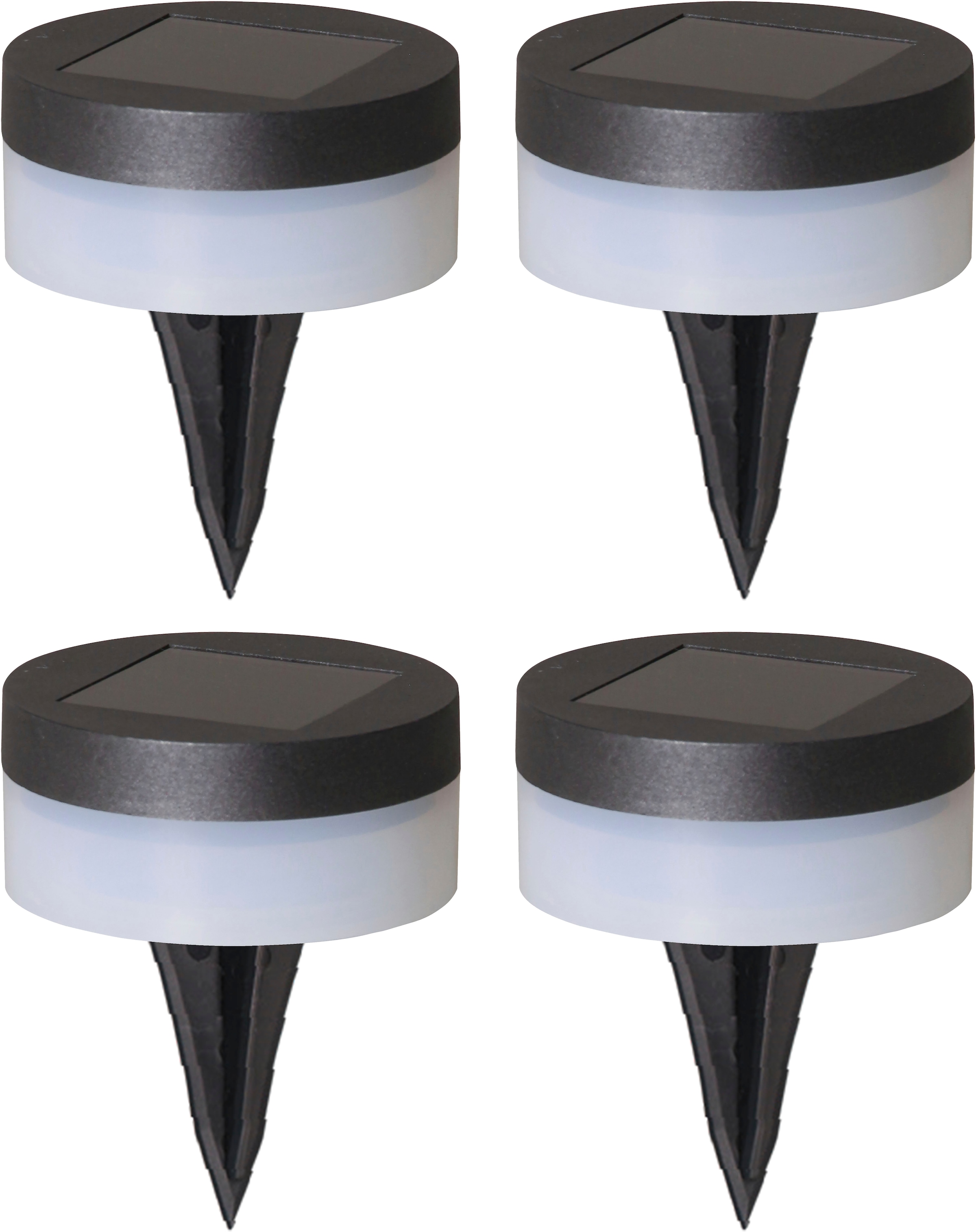 LUXFORM Gartenleuchte "Solar-Erdspießleuchten - Avignon - 4 St - LED" LED-M günstig online kaufen