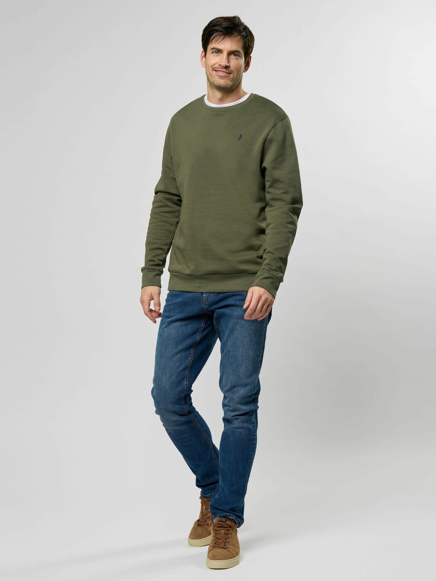 MCS Rundhalspullover »MCS sweatshirt Skyler«
