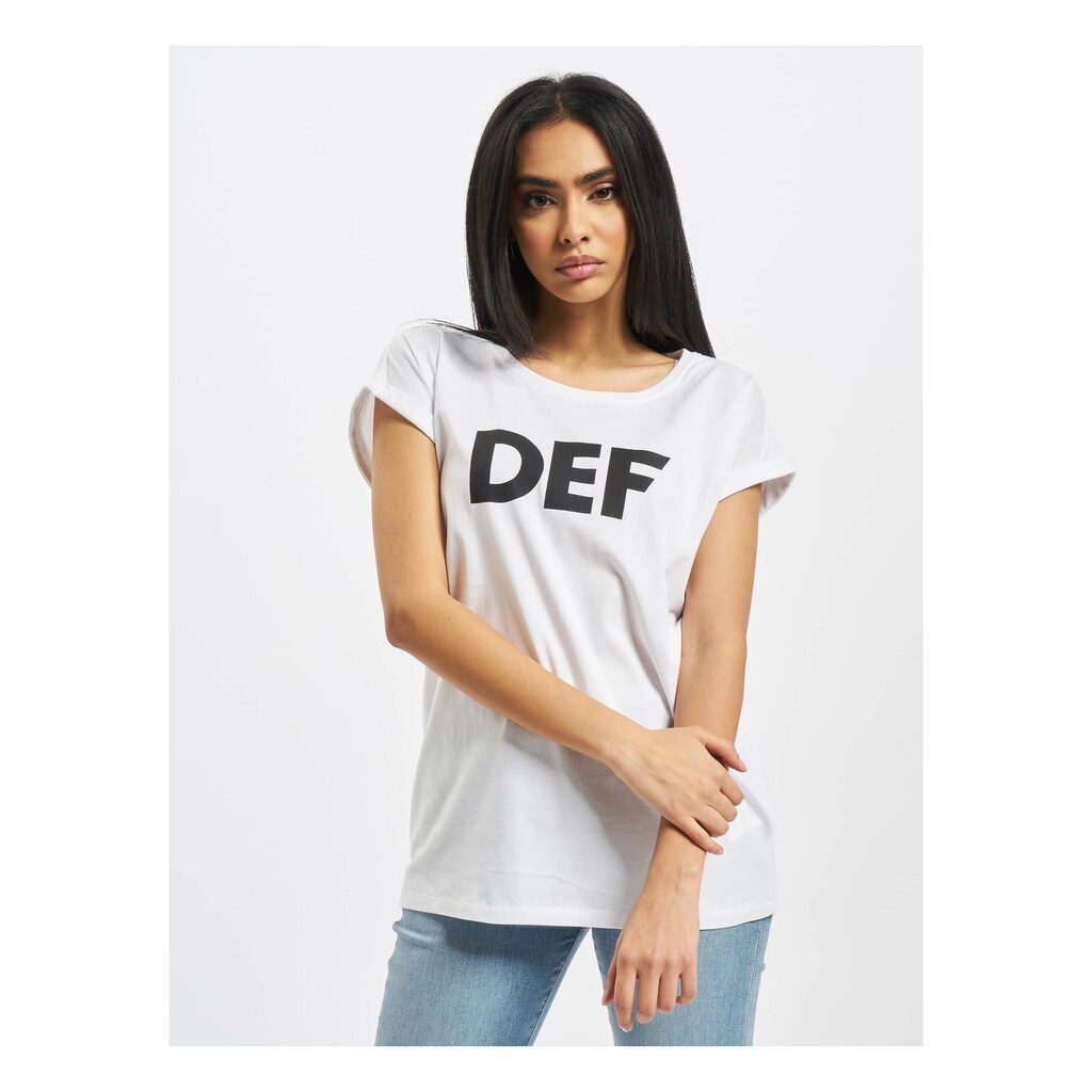 DEF Kurzarmshirt »DEF Damen Sizza T-Shirt«, (1 tlg.)