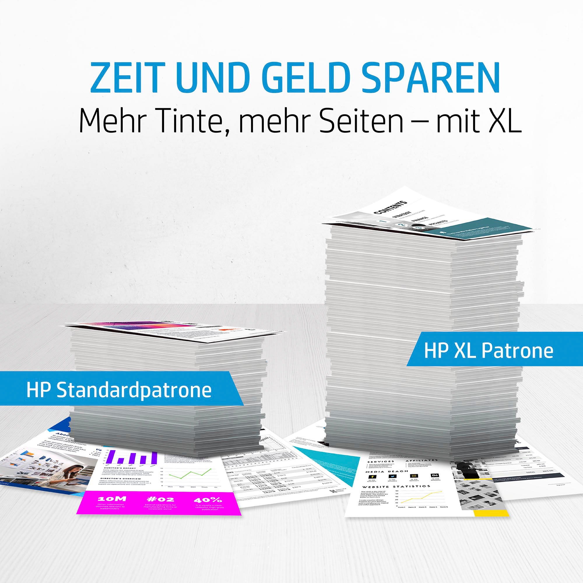 HP Tintenpatrone »303«, (1 St.), original HP Druckerpatrone, Instant Ink, cyan/magenta/yellow/schwarz