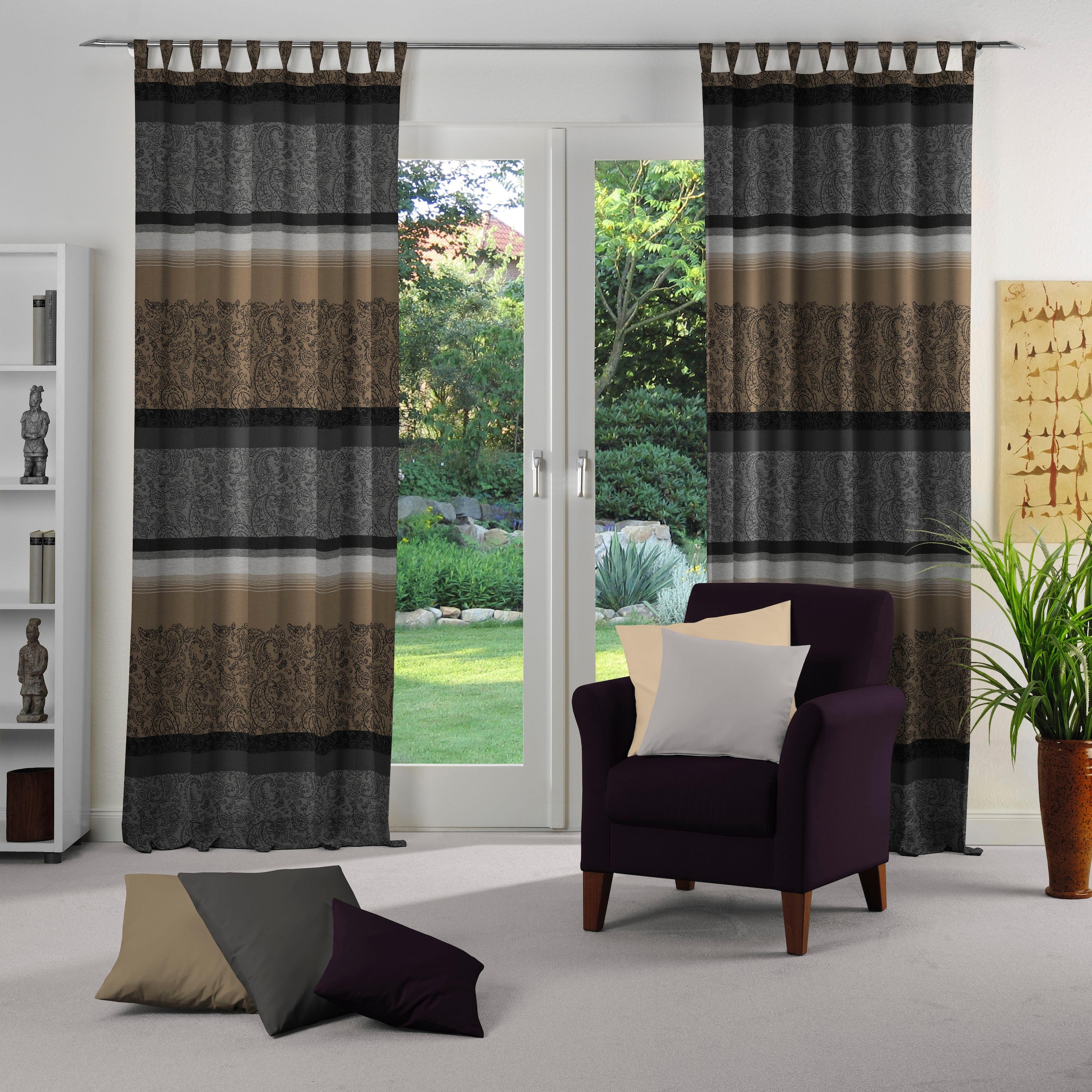 Wirth Vorhang "Maribor" Schlaufen 1 Stk. tlg. günstig online kaufen