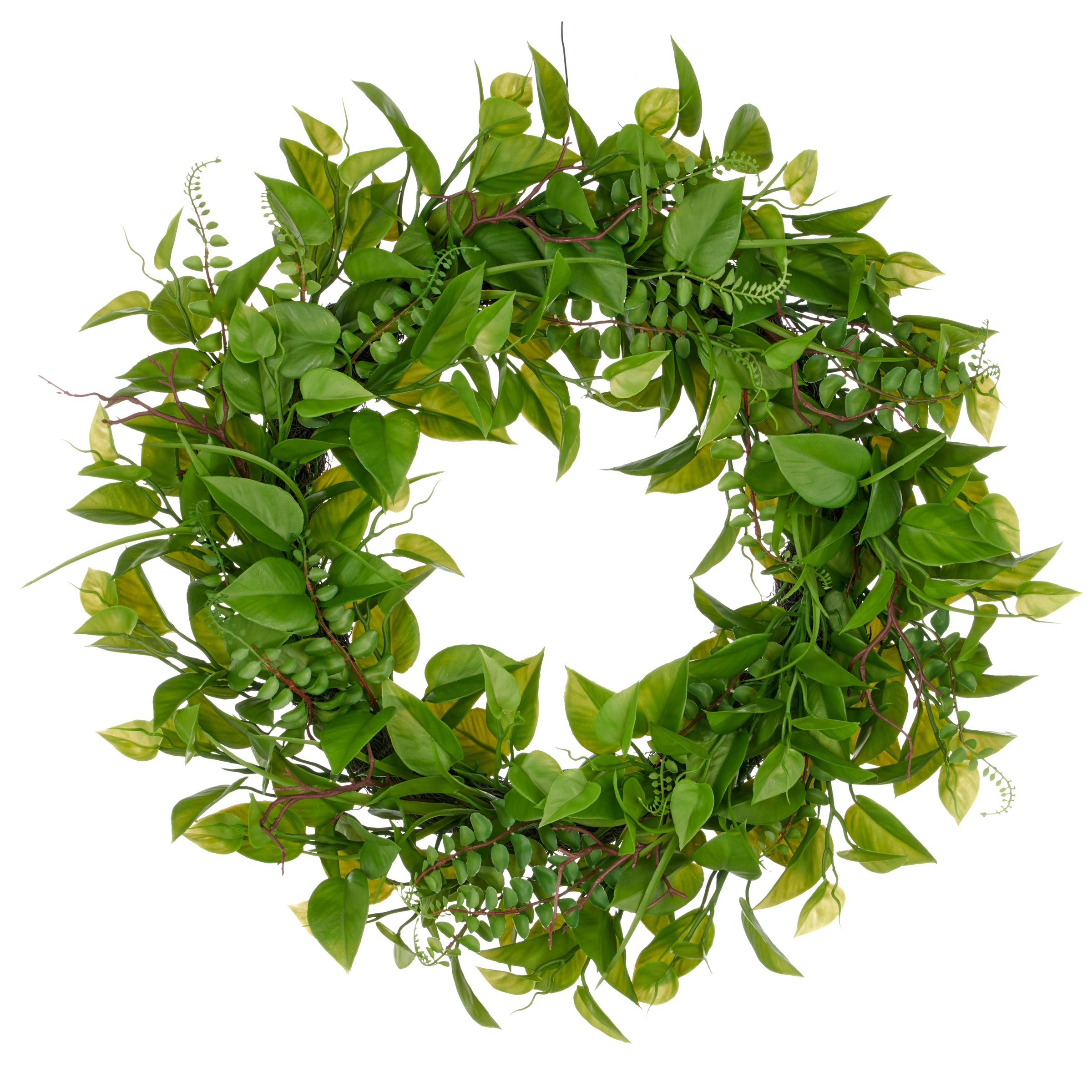 Creativ green Kunstkranz "Kranz mit Blättern", mit detailgetreuen Blatt- un günstig online kaufen