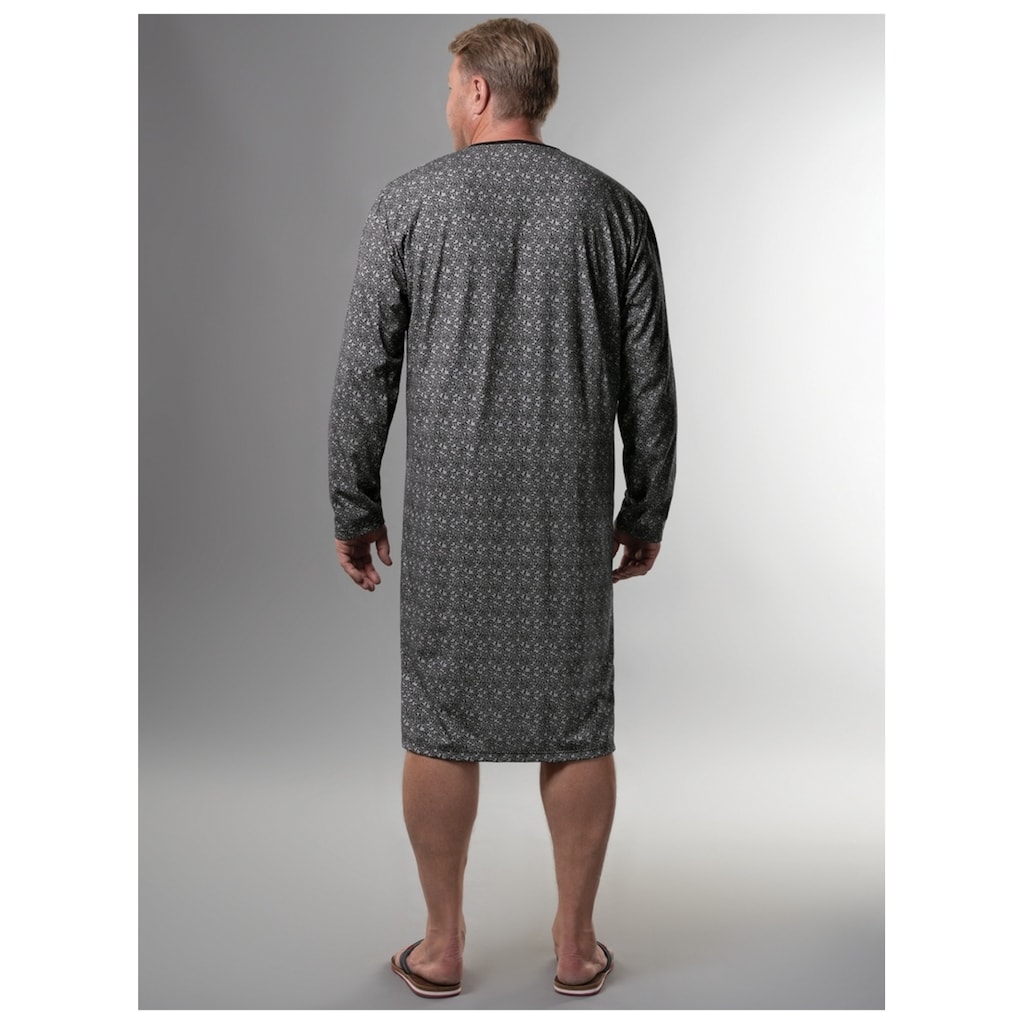 Trigema Pyjama »TRIGEMA Nachthemd mit praktischer Brusttasche«, (1 tlg.)