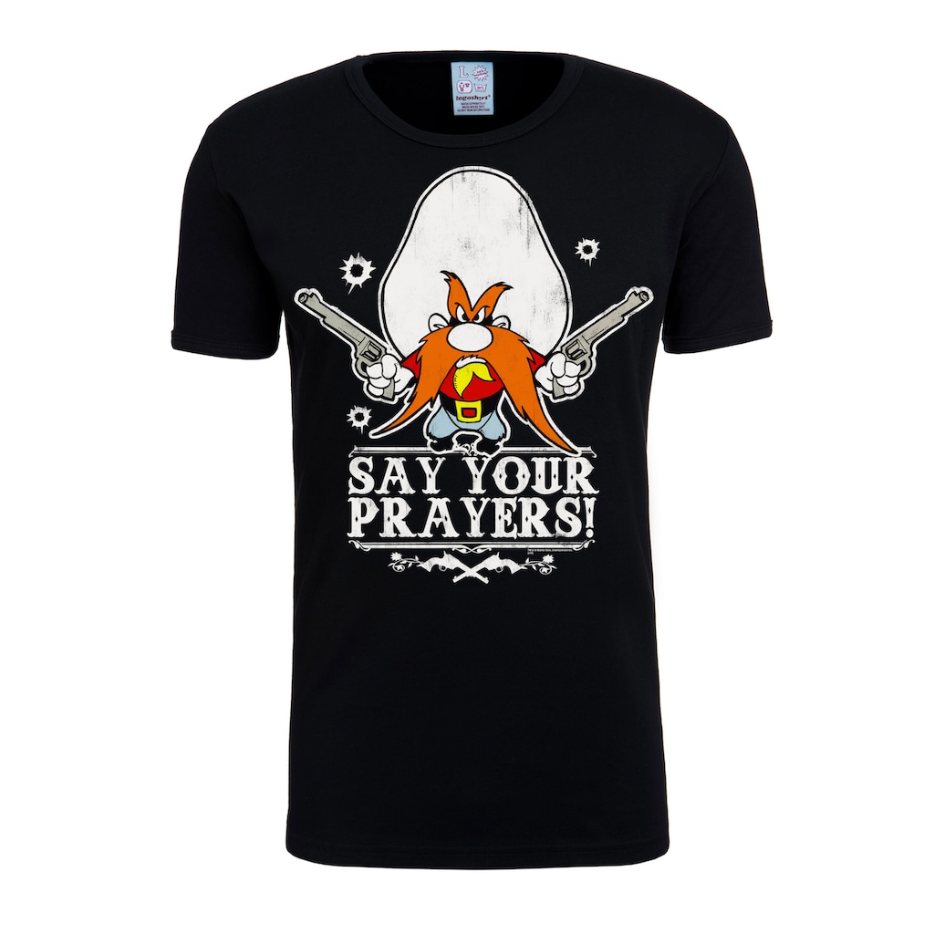 LOGOSHIRT T-Shirt »Looney Tunes - Yosemite - Prayer«