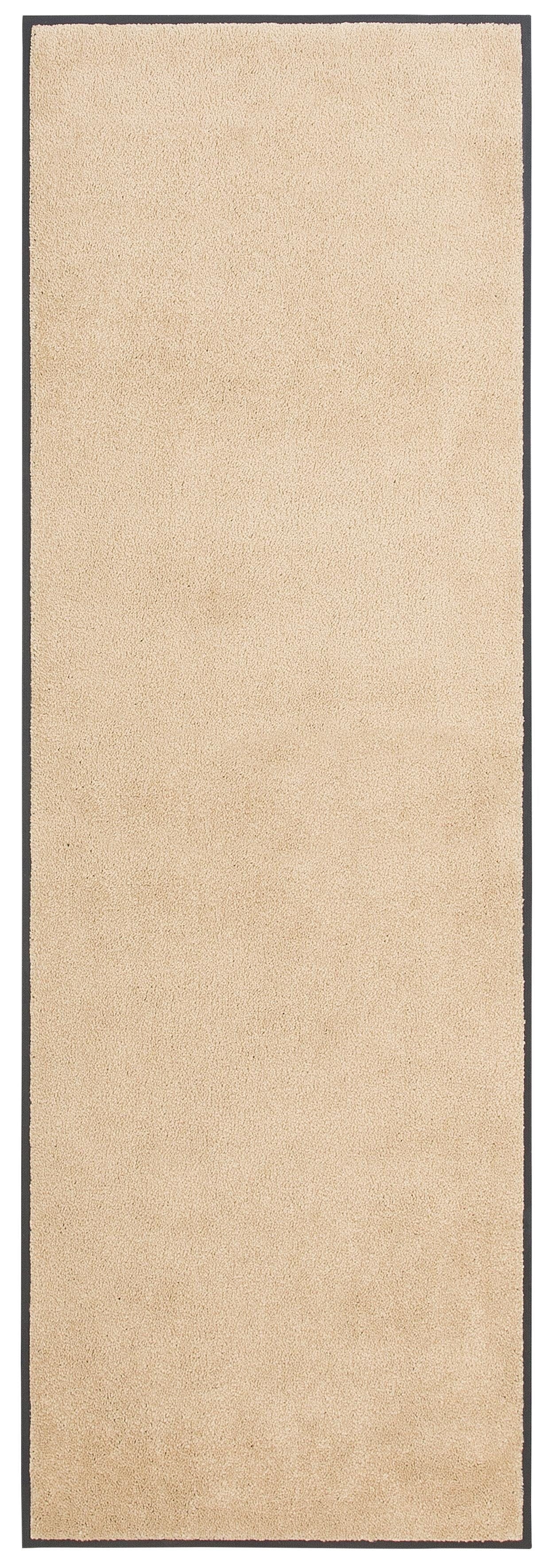 OTTO home Läufer "Lavea" rechteckig 9 mm Höhe Läufer, Teppichläufer, Brücke, Schmutzfangmatte, Uni-Farben, waschbar