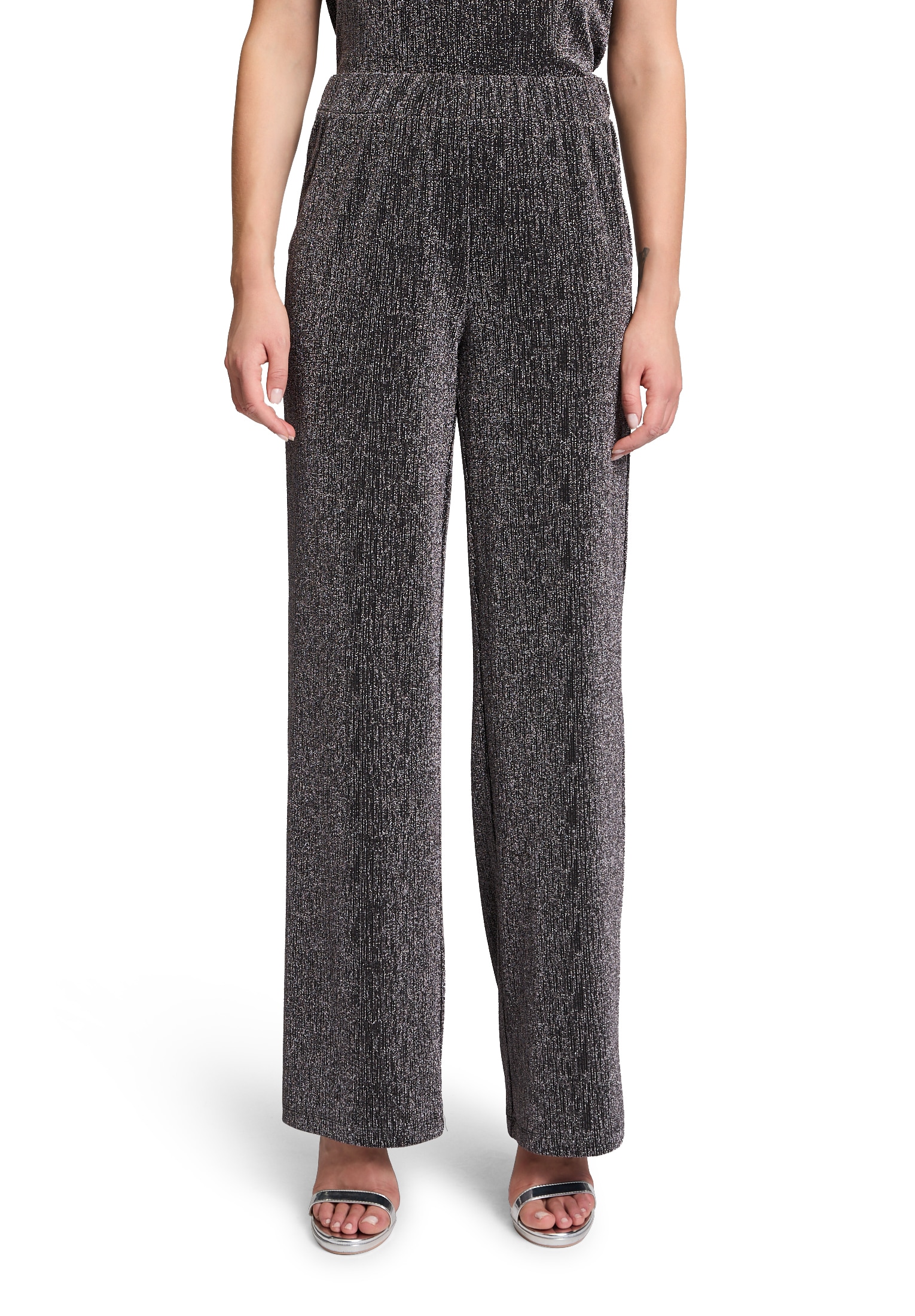 Betty&Co Stoffhose "Damen im Glitzer-Look" Material günstig online kaufen