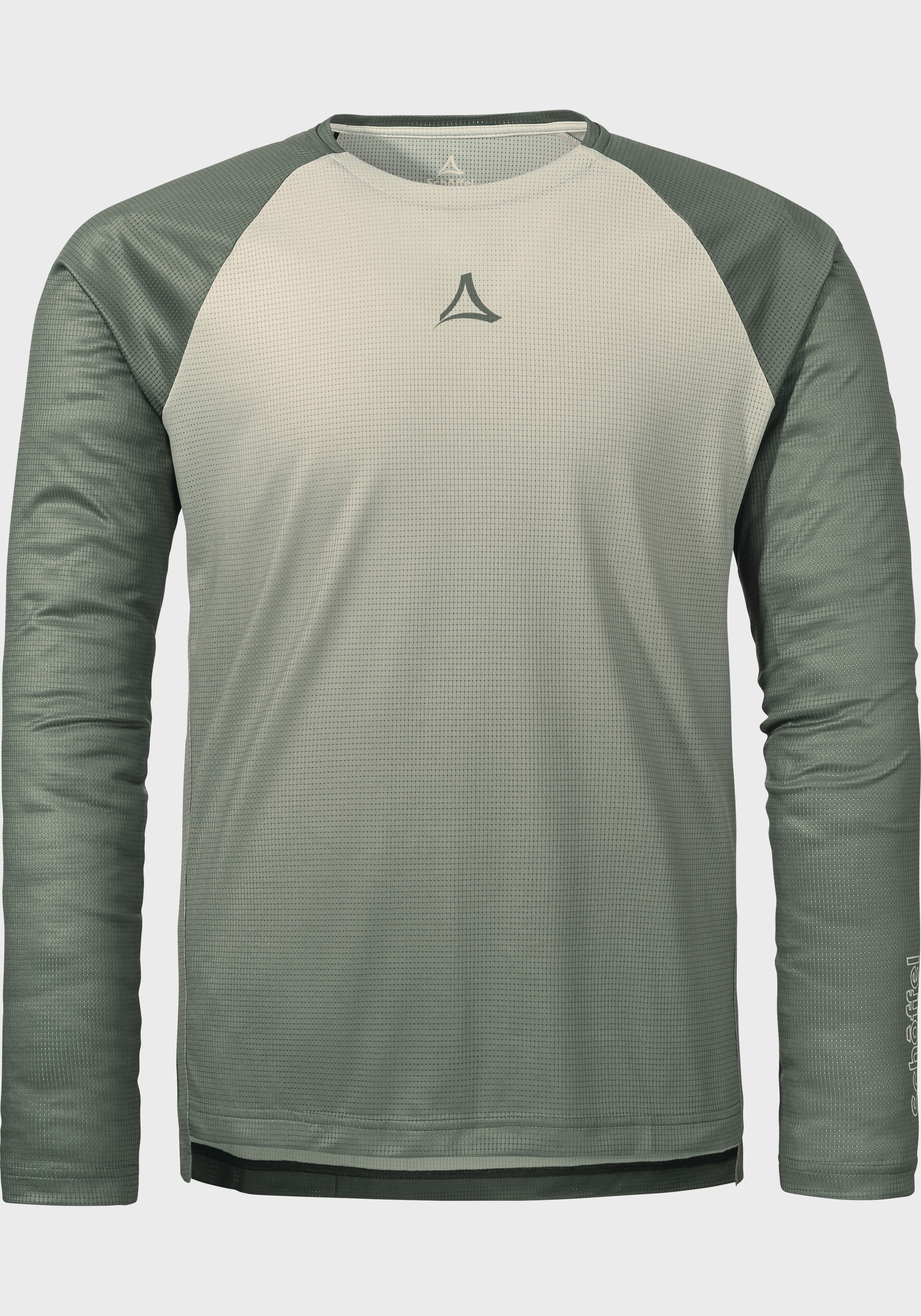 Schöffel Herren 9405 Grau Funktionsshirt "Longsleeve Style Koitere Men" erhältlich in Größe 48/52/54 von Baur