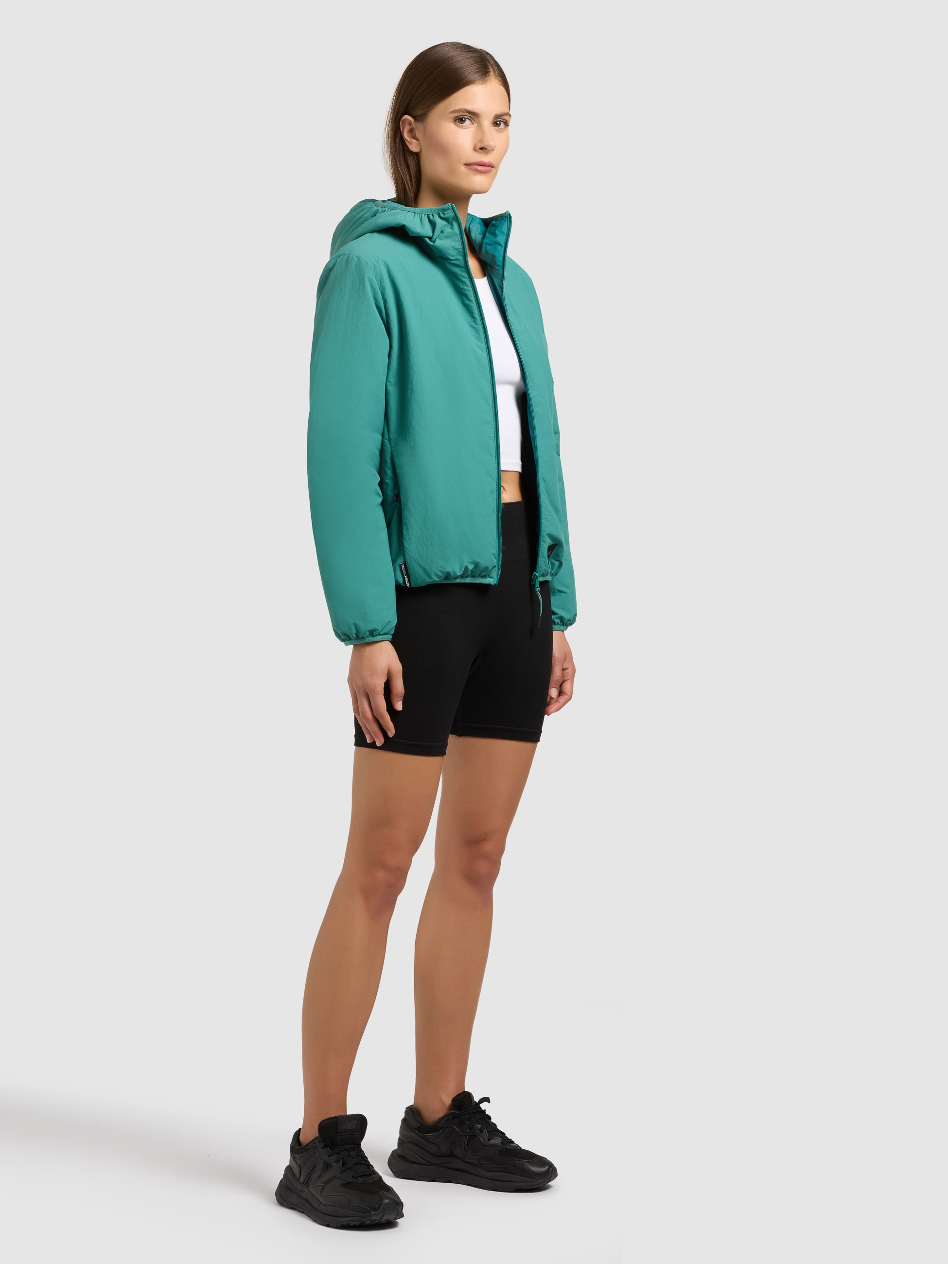 khujo Blouson »SHELLY2« mit Kapuze