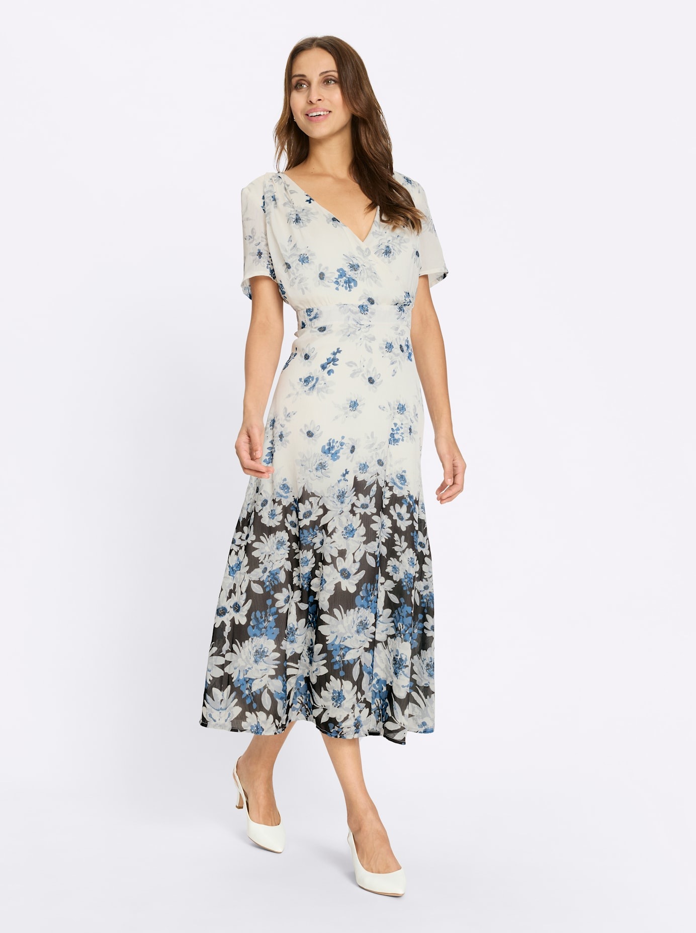 Lady Druckkleid "Druck-Kleid" günstig online kaufen