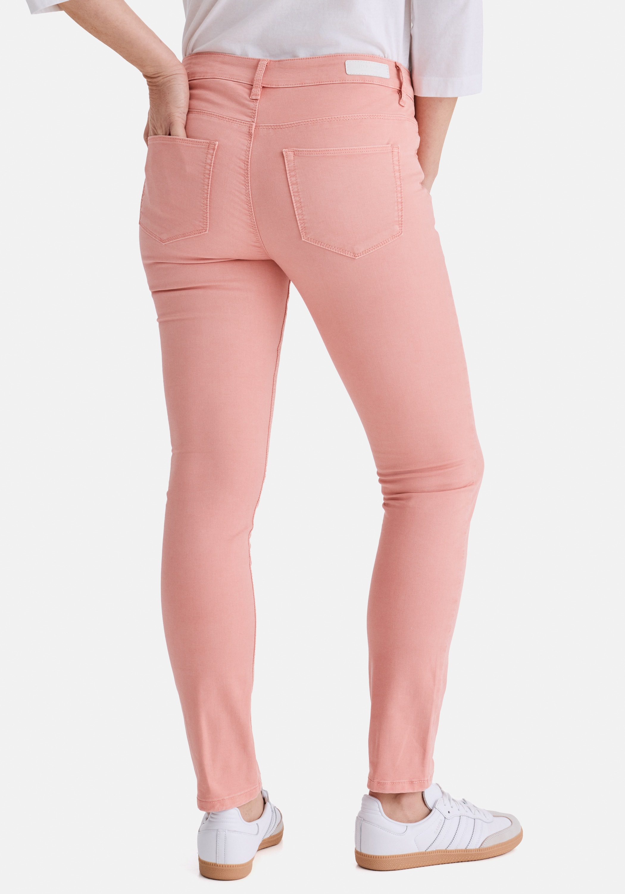 STOOKER WOMEN 5-Pocket-Jeans "Florenz Colour Slim Fit Jeans" Slim Fit Casua günstig online kaufen