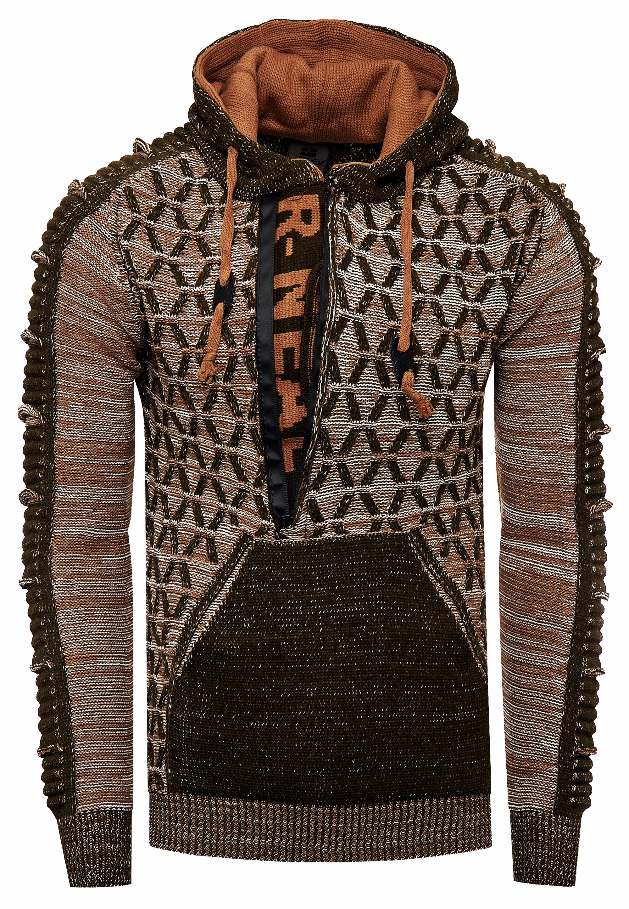 Rusty Neal Kapuzensweatshirt , in ausgefallenem Design

