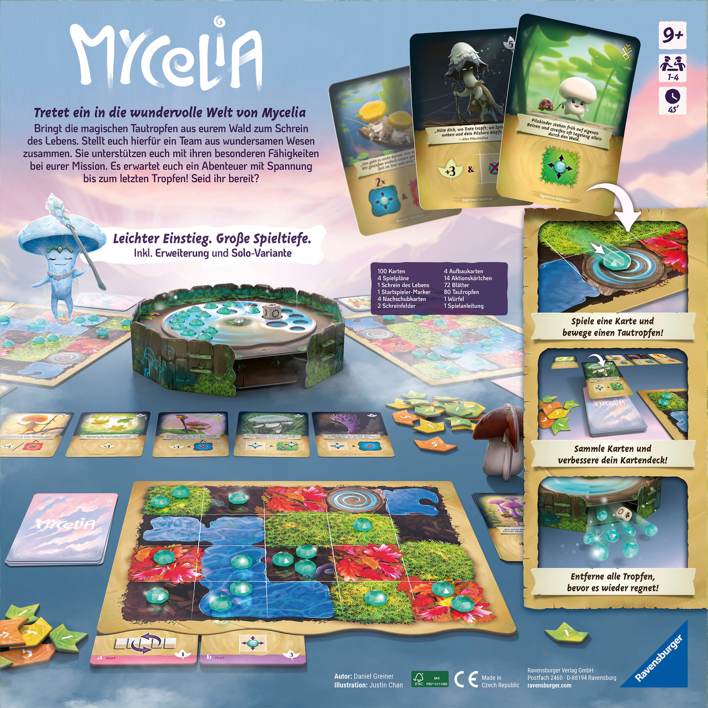 Ravensburger Spiel »Mycelia«, Made in Europe; FSC®- schützt Wald - weltweit