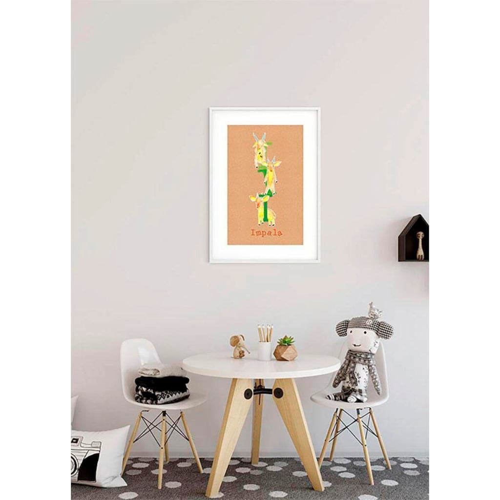 Wohnen Wohnaccessoires Komar Poster »ABC Animal I«, Buchstaben, Höhe: 70cm Wohnen Wohnaccessoires Komar Poster »ABC Animal I«, Buchstaben, Höhe: 70cm