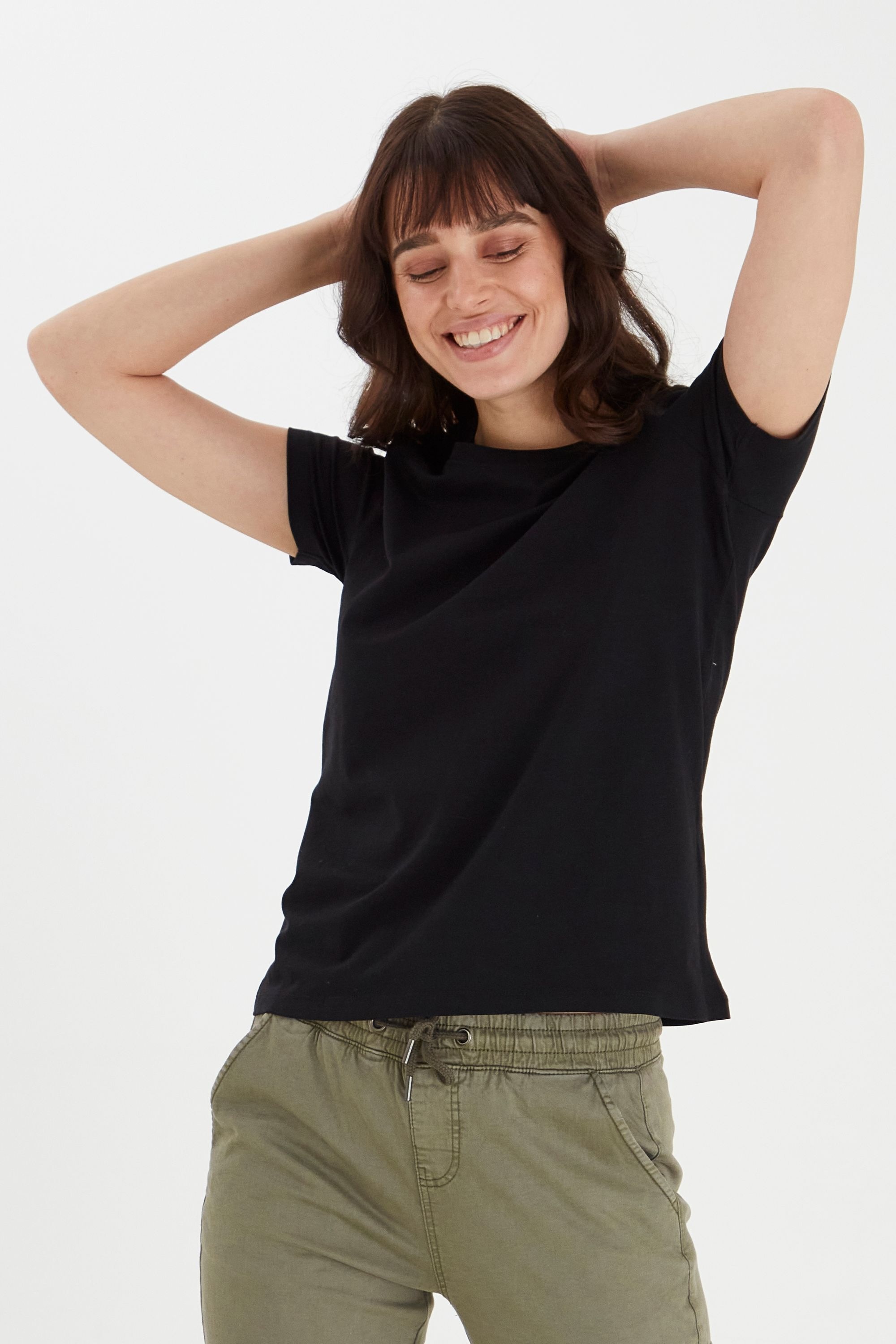 fransa T-Shirt »T-Shirt FRZashoulder«