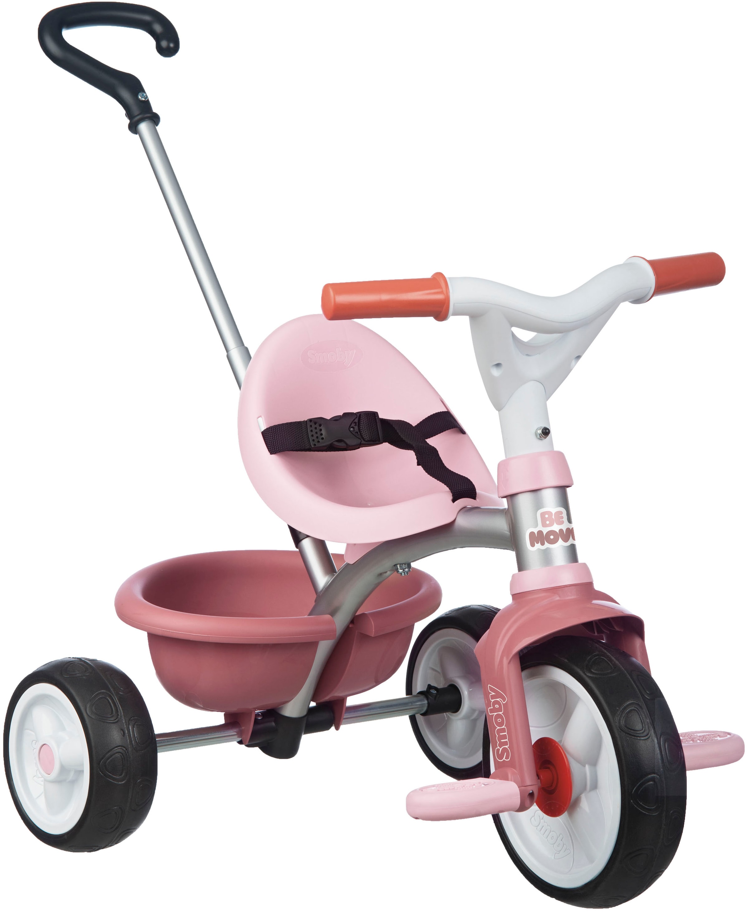 "Dreirad SMOBY ""Be Move"", rosa, Dreiräder, Kinder, Kunststoff, Metall, Made in Europe"