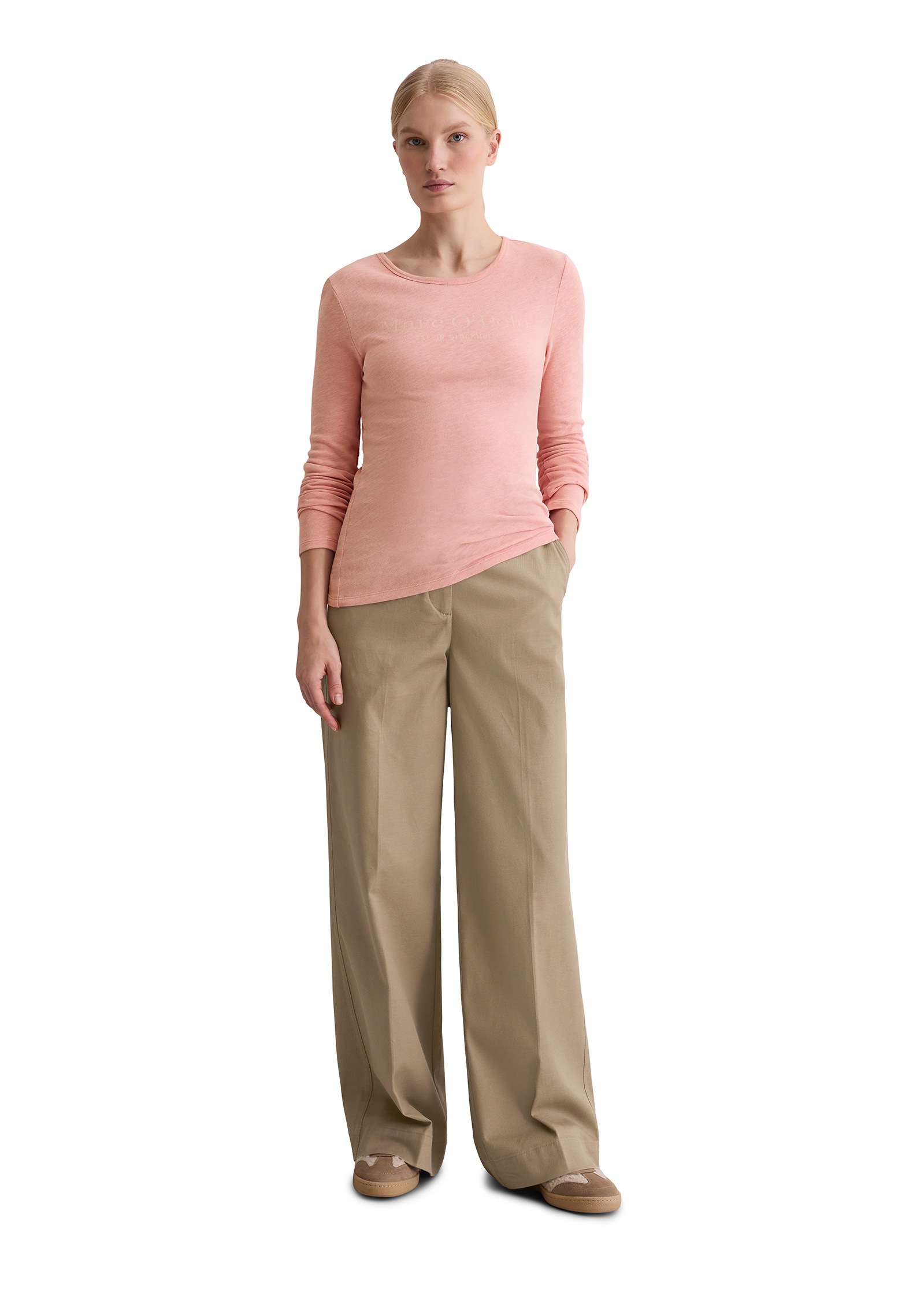 Marc O'Polo Longsleeve Shirt Natural Rose XXL 5