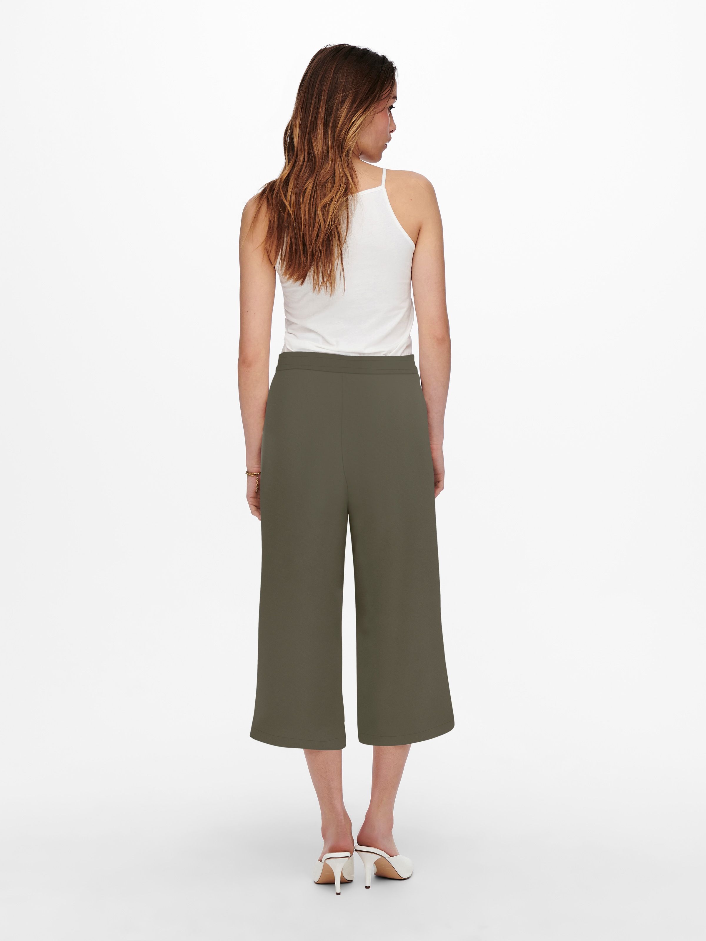 ONLY Palazzohose "ONLNOVA LIFE CROP PALAZZO PANT AOP PTM" Viskose, regular günstig online kaufen